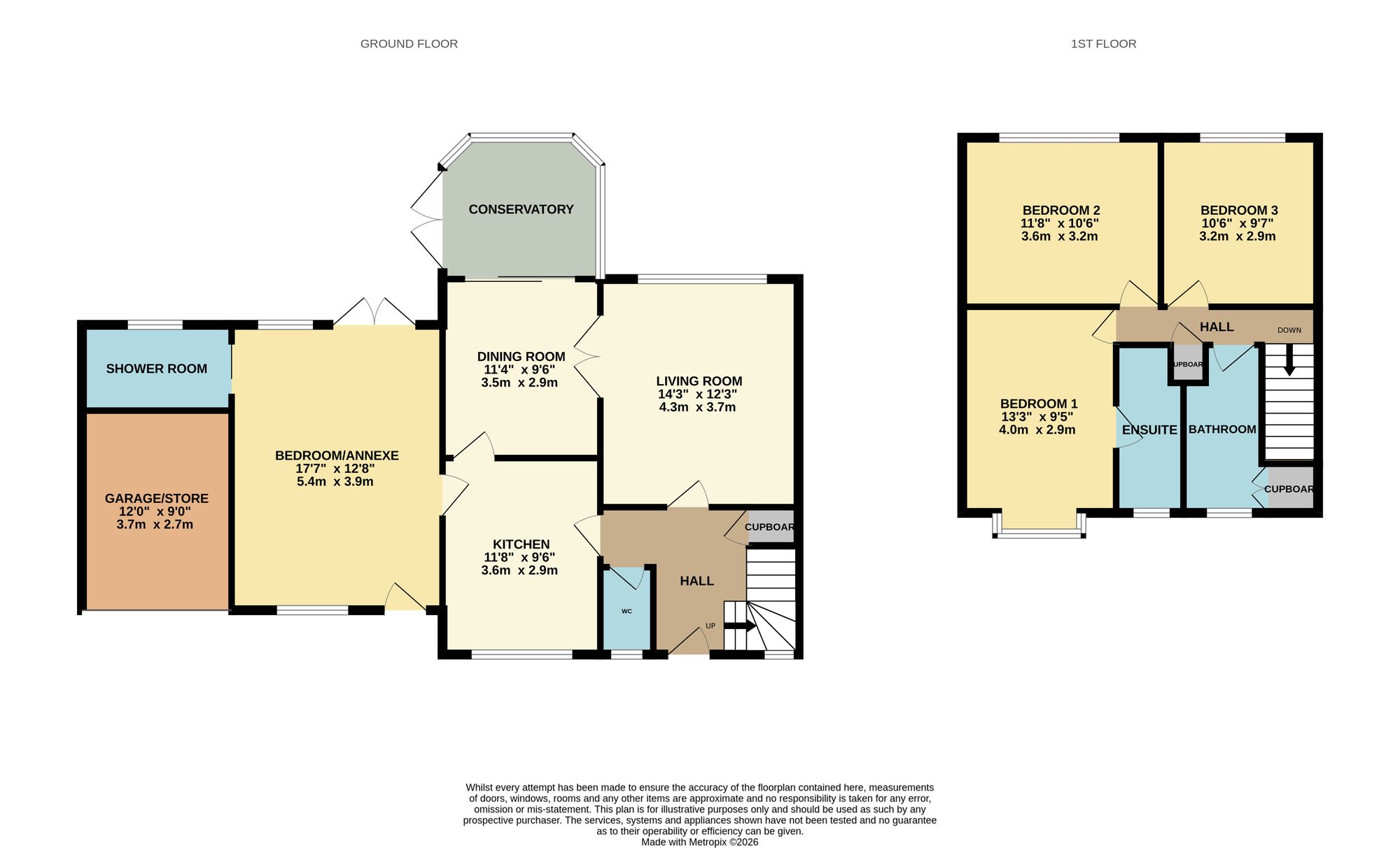 26 Wyre Close, Eastleigh floorplan