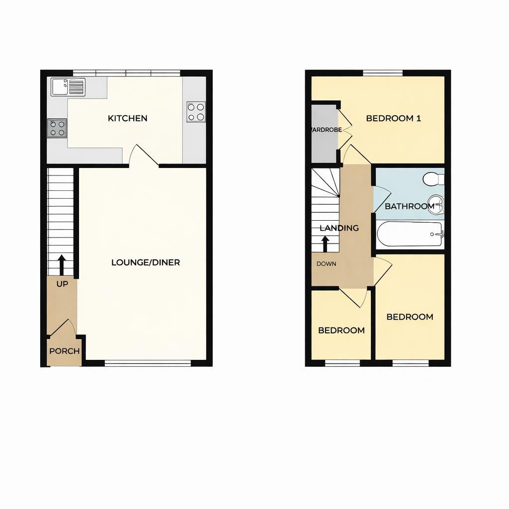 94, Woodford Lane, Winsford floorplan