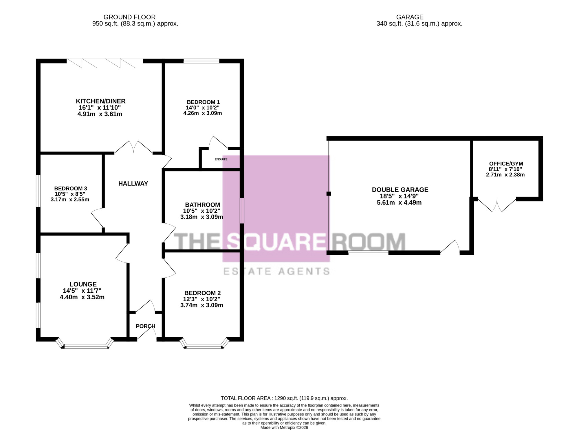 8, Brockway, Poulton-Le-Fylde floorplan