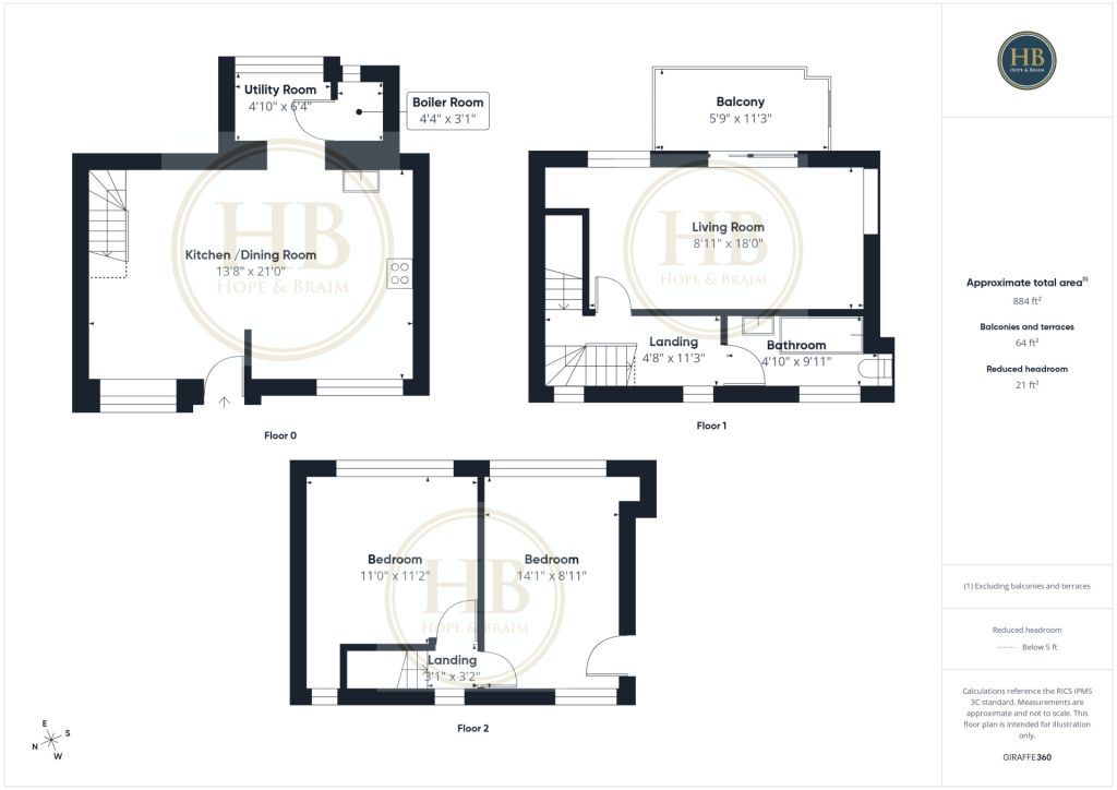52, Cliff Street, Whitby floorplan