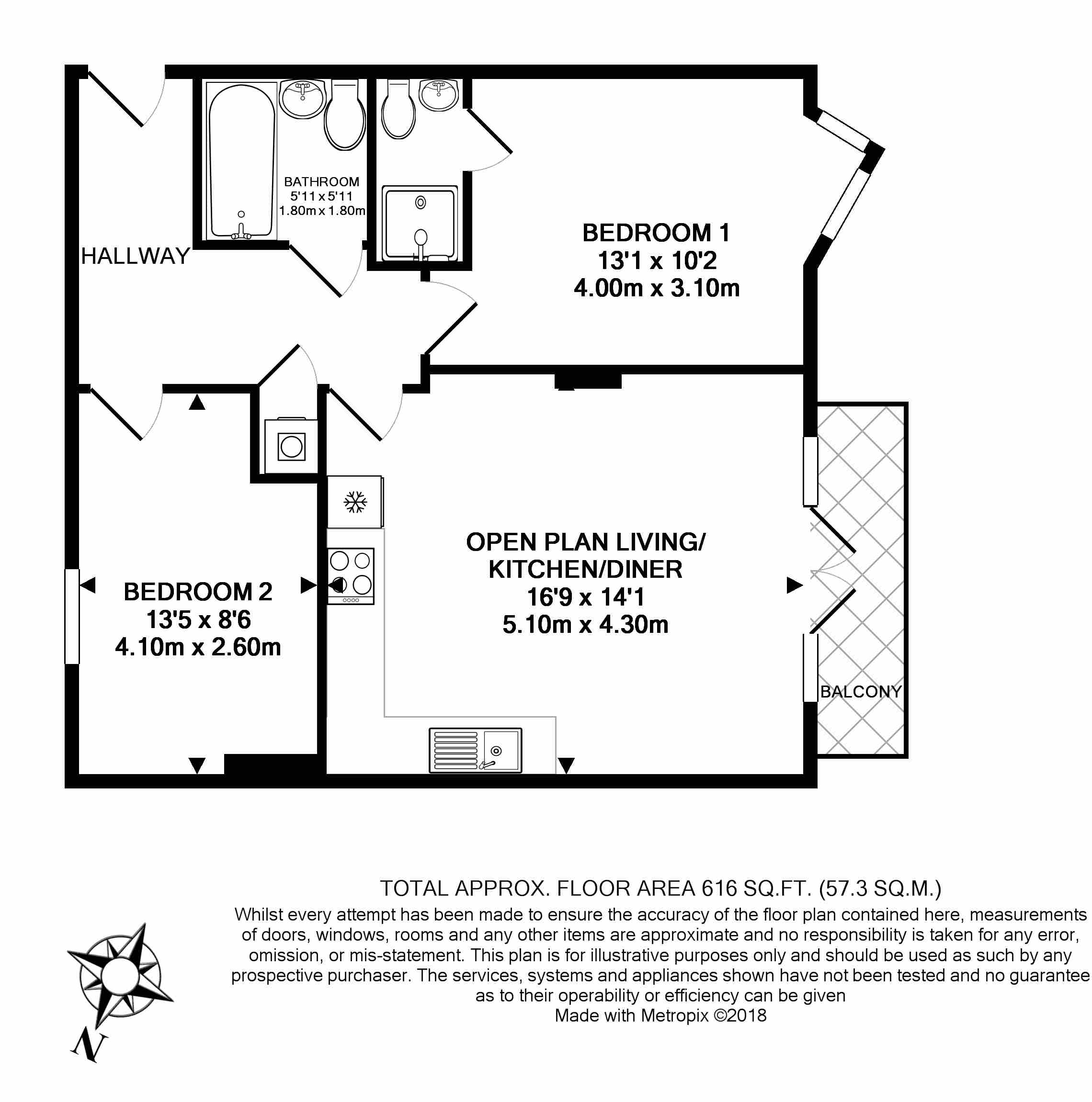 2 Bedrooms Flat to rent in 137 Great Suffolk Street, London SE1