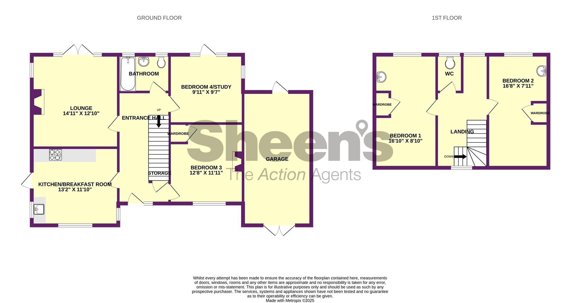 7, Upper Fourth Avenue, Frinton-on-Sea floorplan