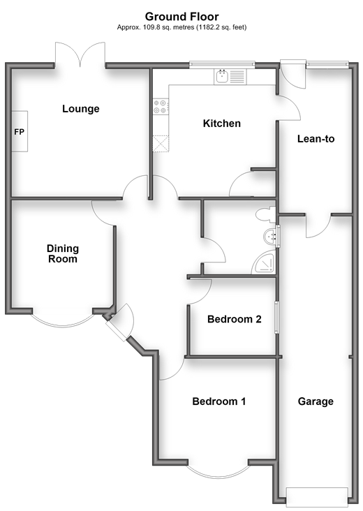 Chalk Road, Gravesend floorplan