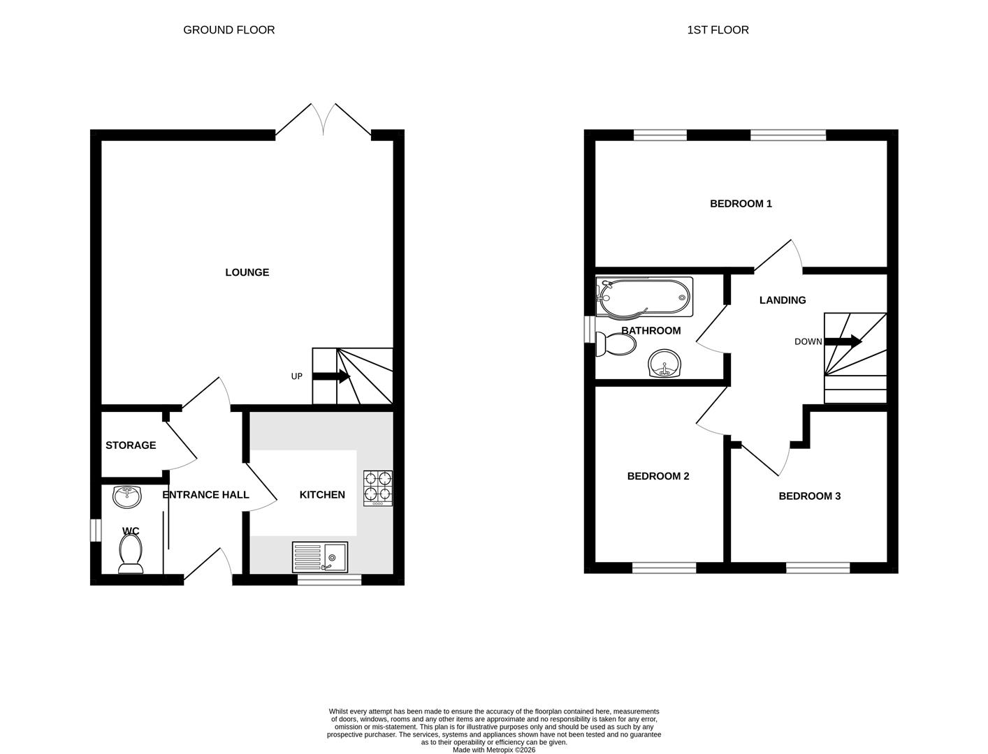 5, Burch Close, King's Lynn floorplan