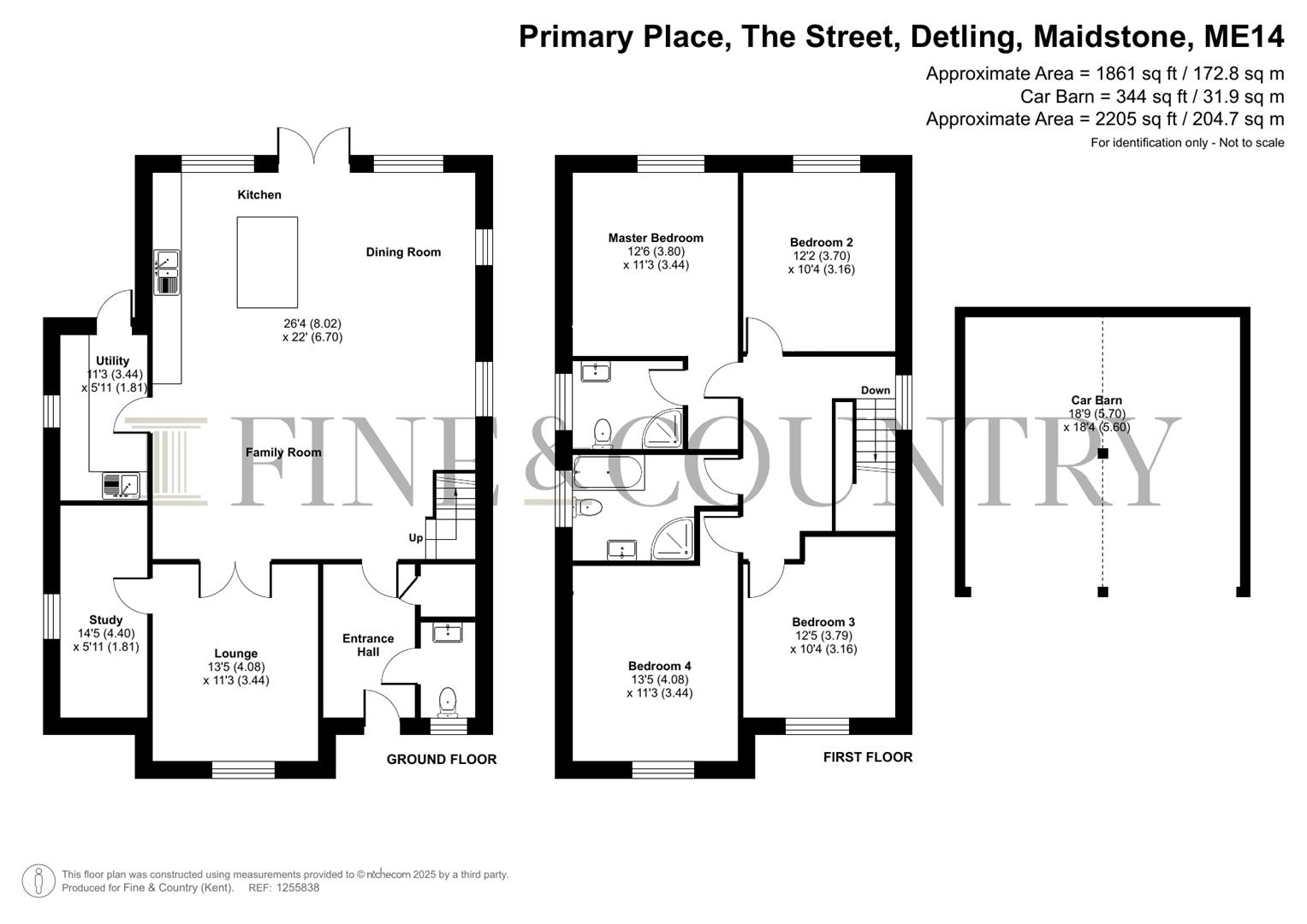 1 Primary Place, The Street, Maidstone floorplan