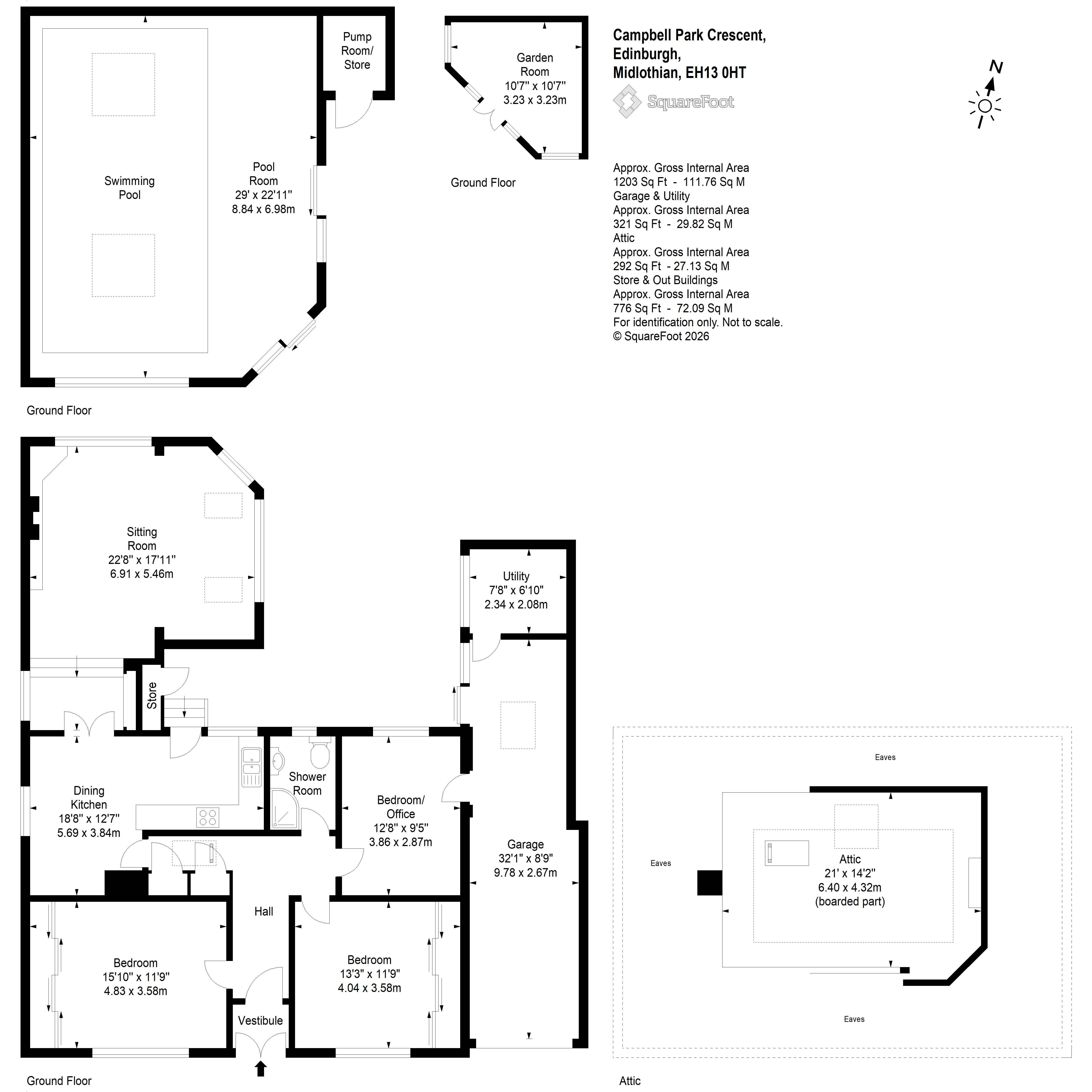 34, Campbell Park Crescent, Edinburgh floorplan