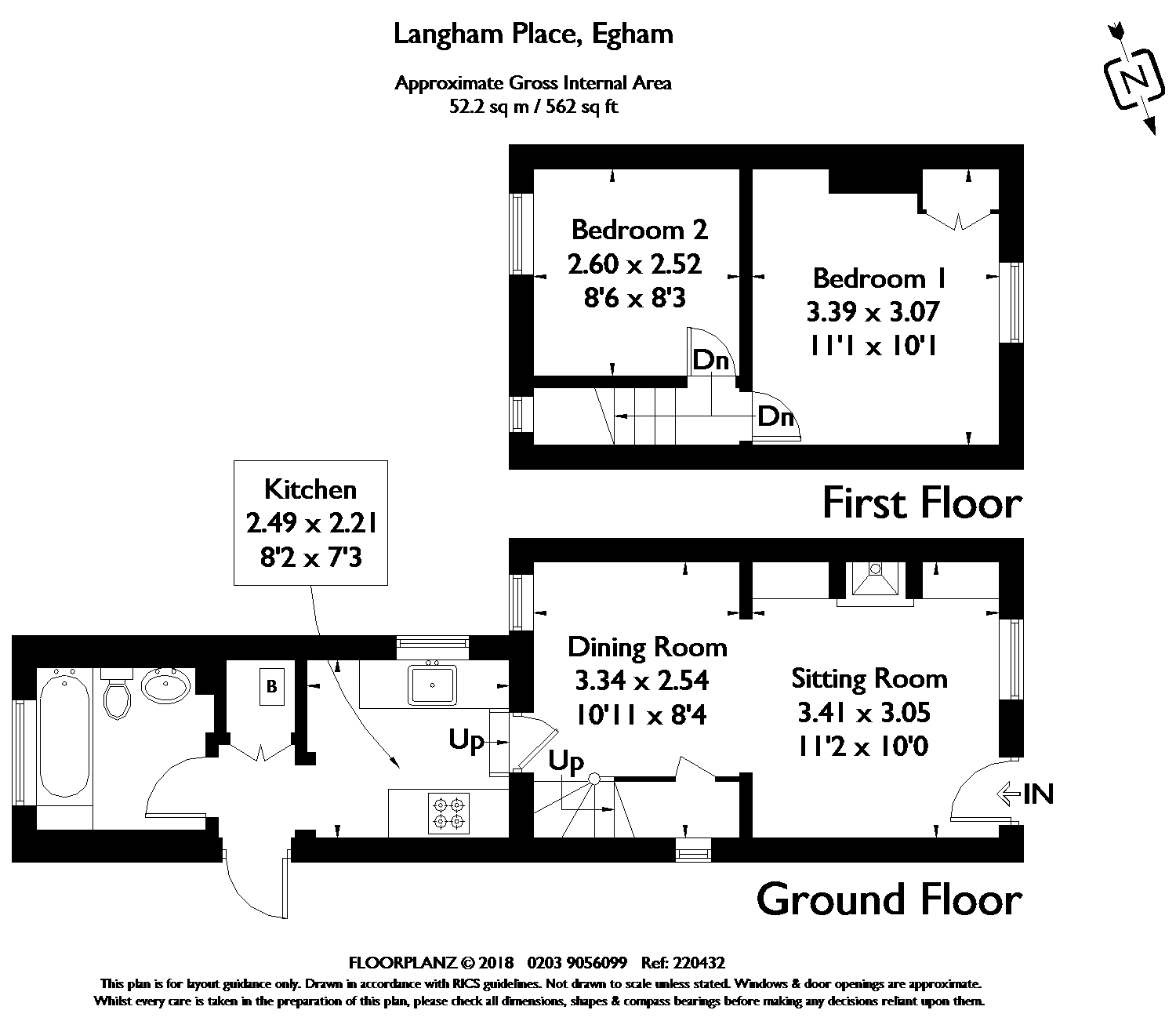 2 Bedrooms  for sale in Langham Place, Egham, Surrey TW20