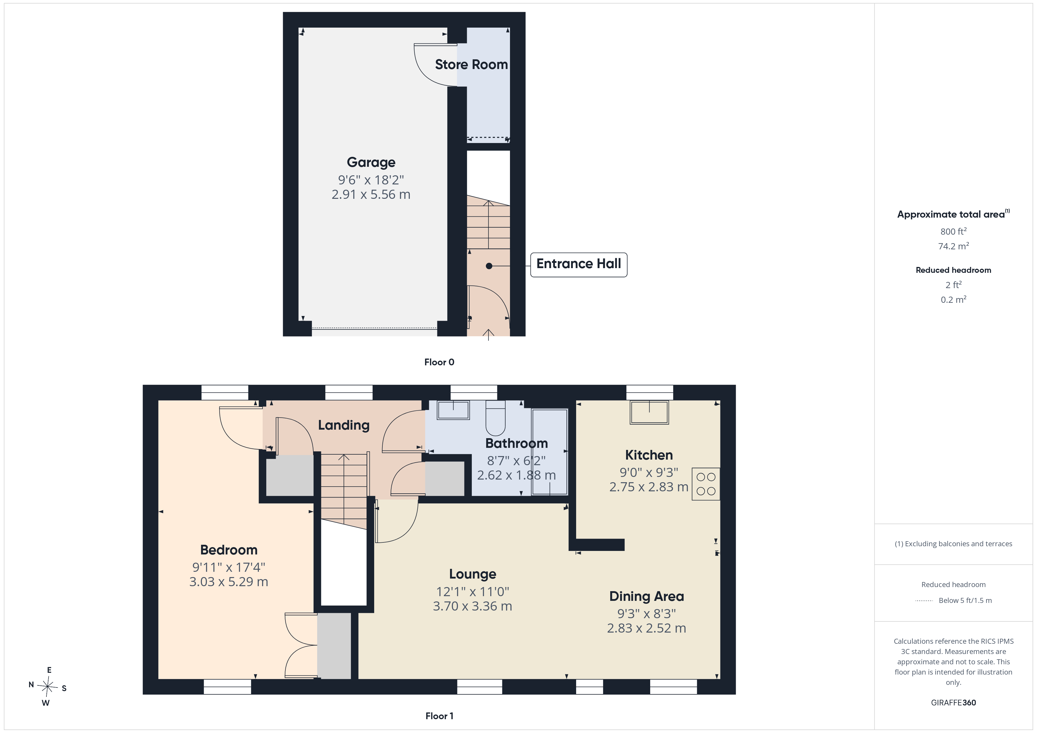 11, Hazeley Close, Bridgwater floorplan