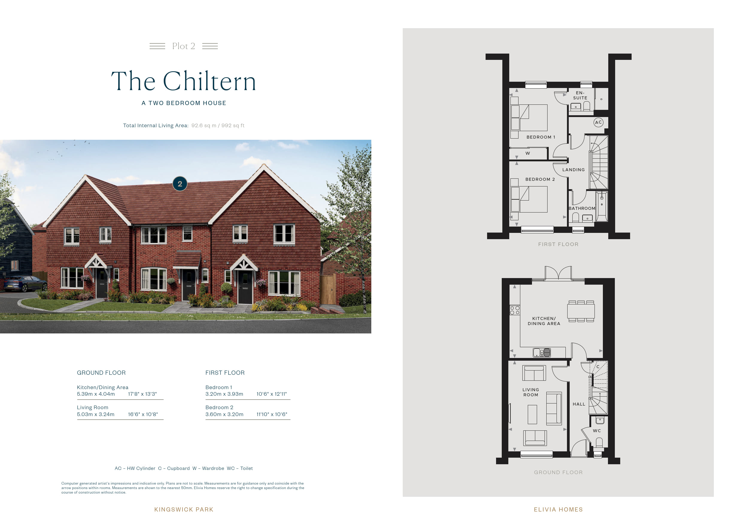 2, Kingswick Park, Hitchin floorplan