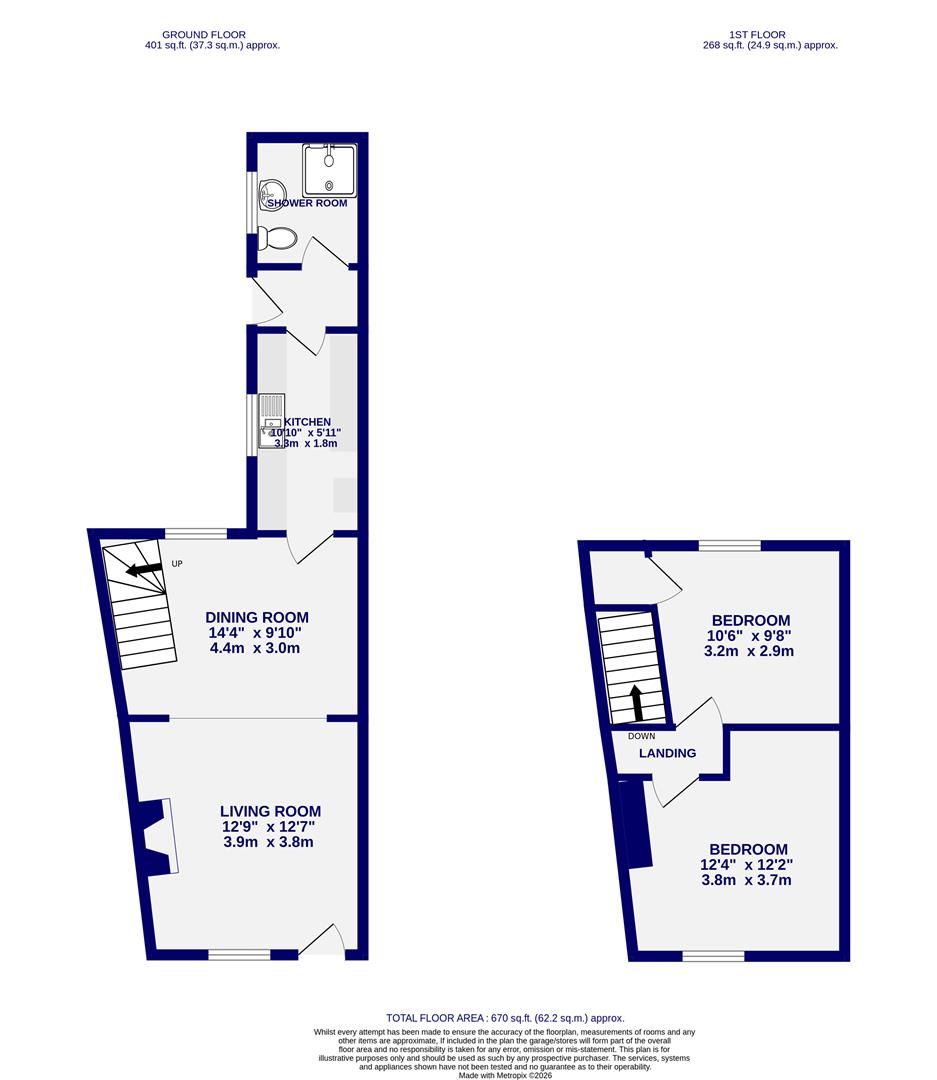 100, Stamford Street West, York floorplan