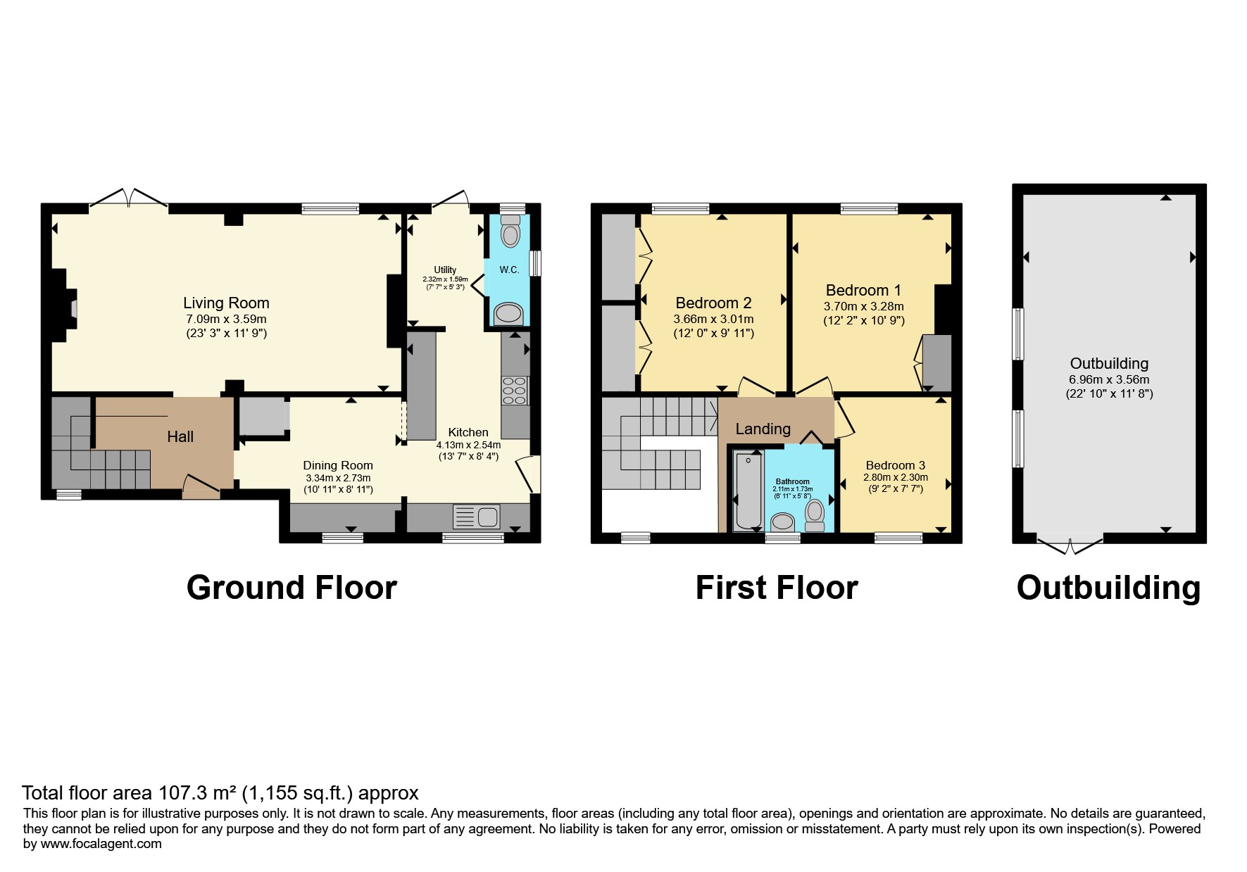34, Playstool Road, Newington, Sittingbourne floorplan