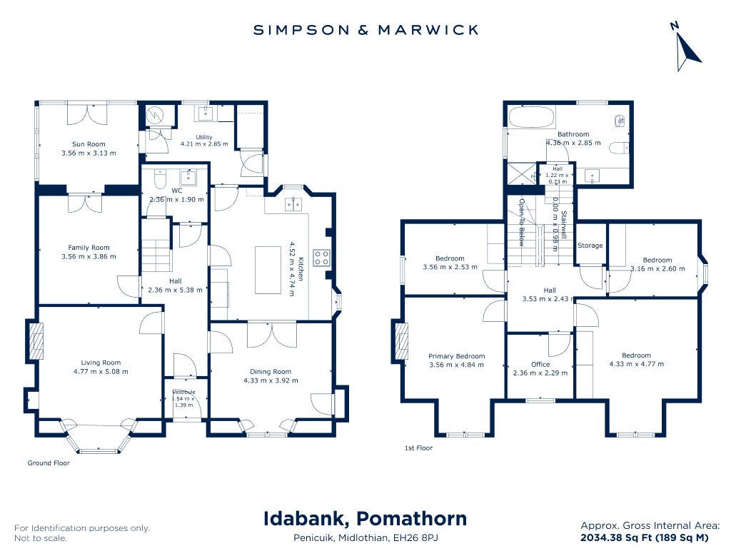 Idabank,,, Pomathorn, Midlothian floorplan