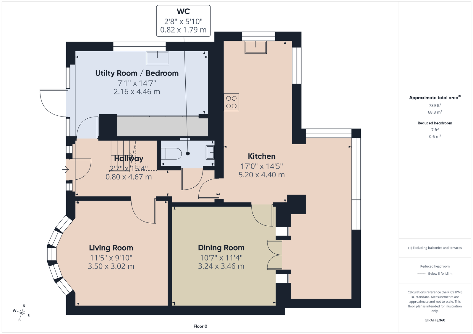 73, Marlborough Road, Gloucester floorplan
