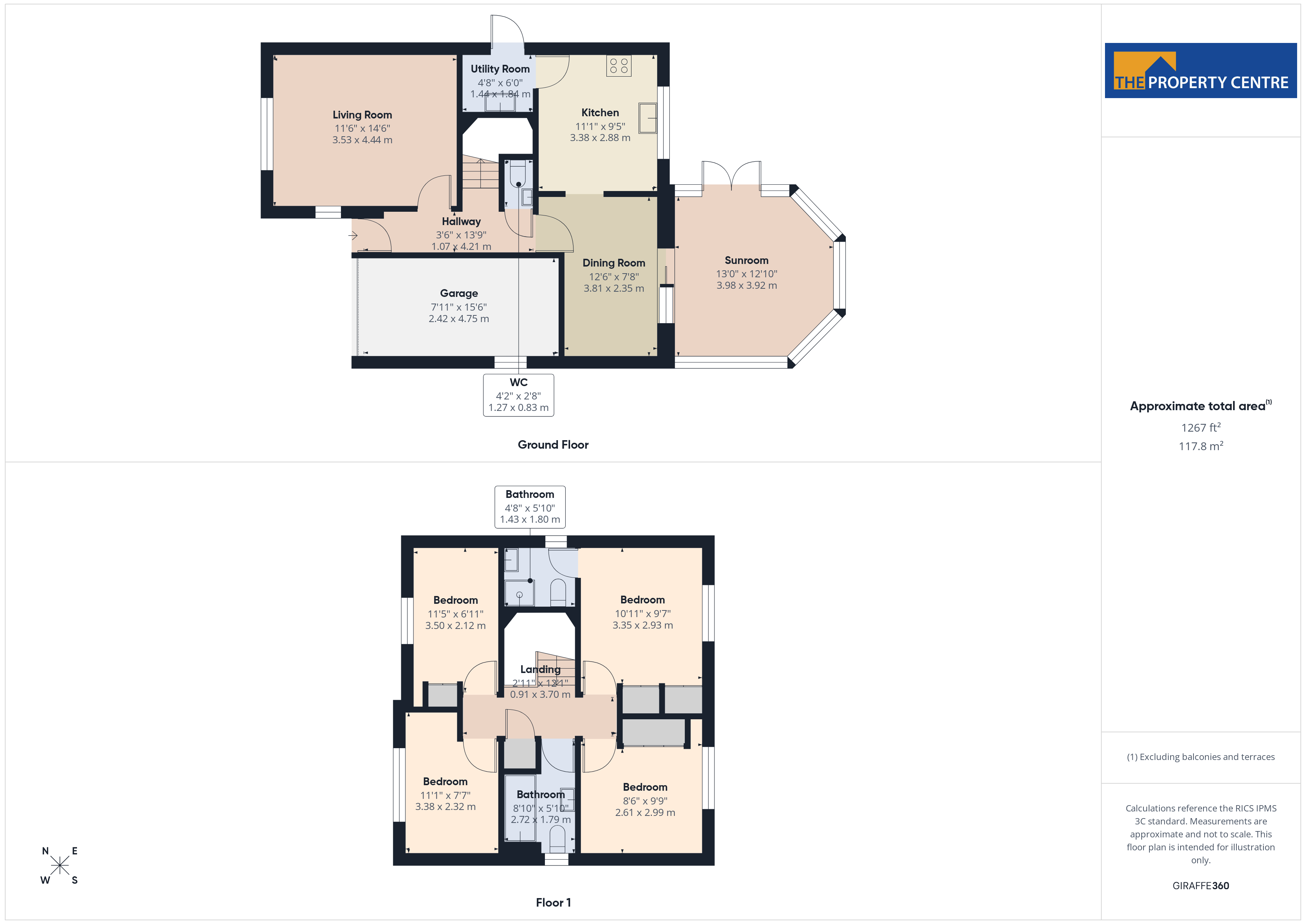 15, Blenheim Drive, Gloucestershire floorplan