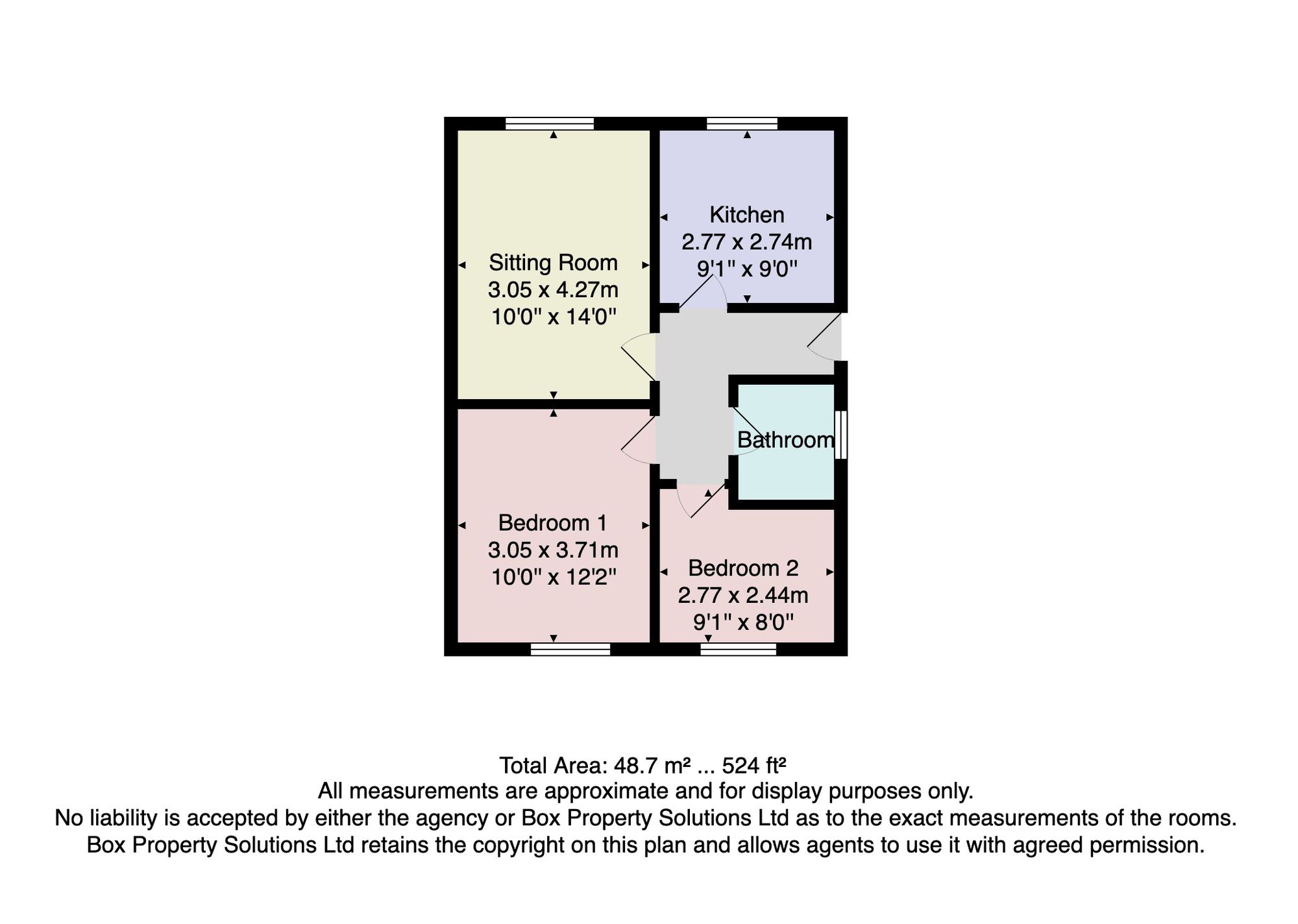 6 Crossways Crescent, Harrogate floorplan