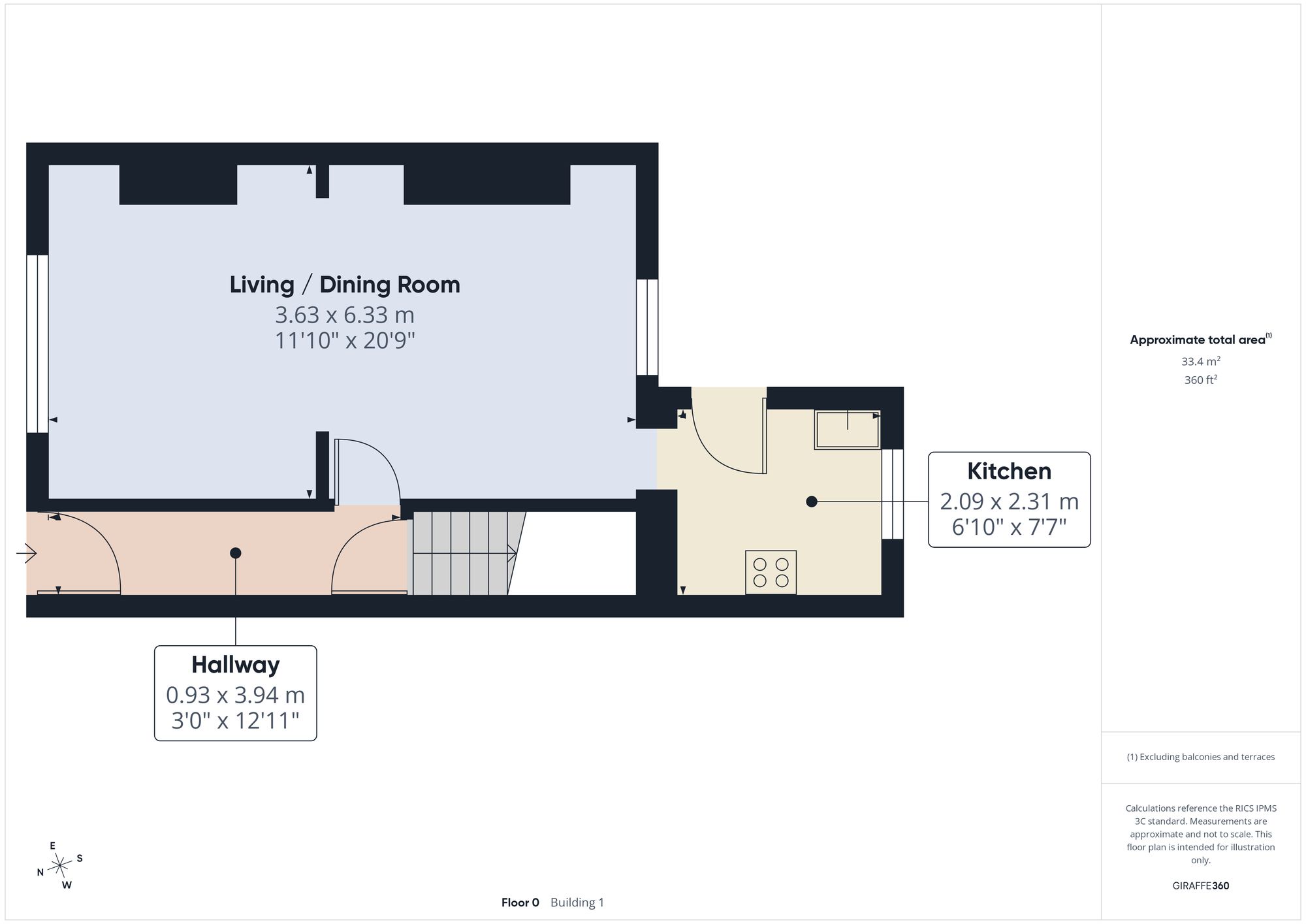 7 Valley Road, Ebbw Vale floorplan