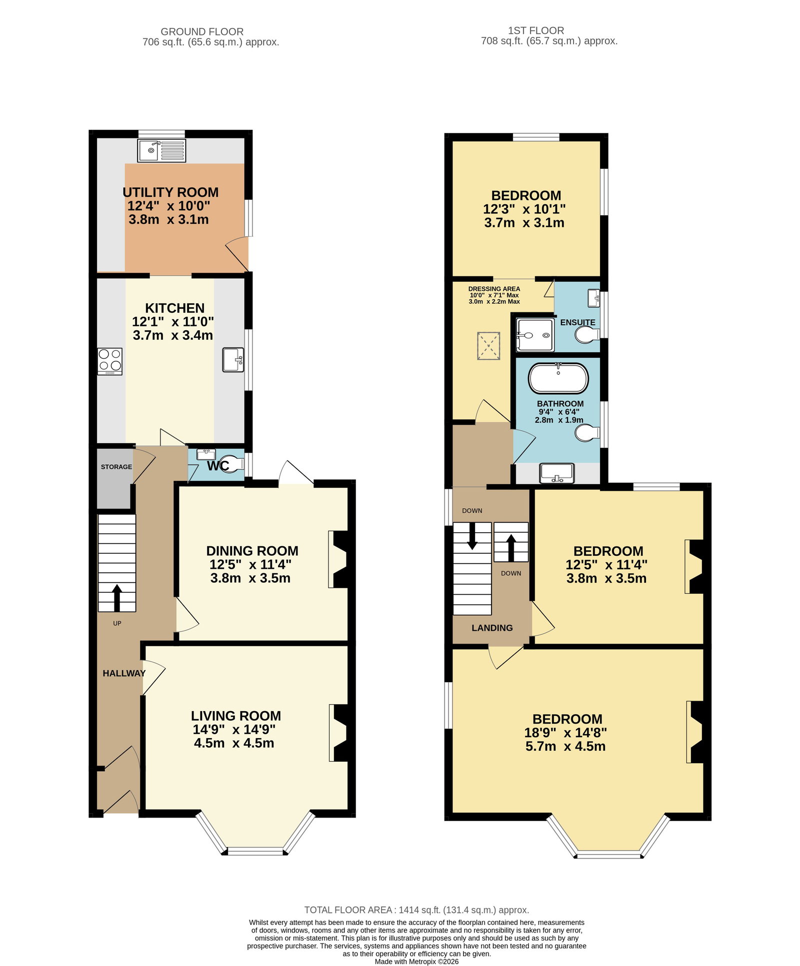 50, Victoria Road, Saltash floorplan