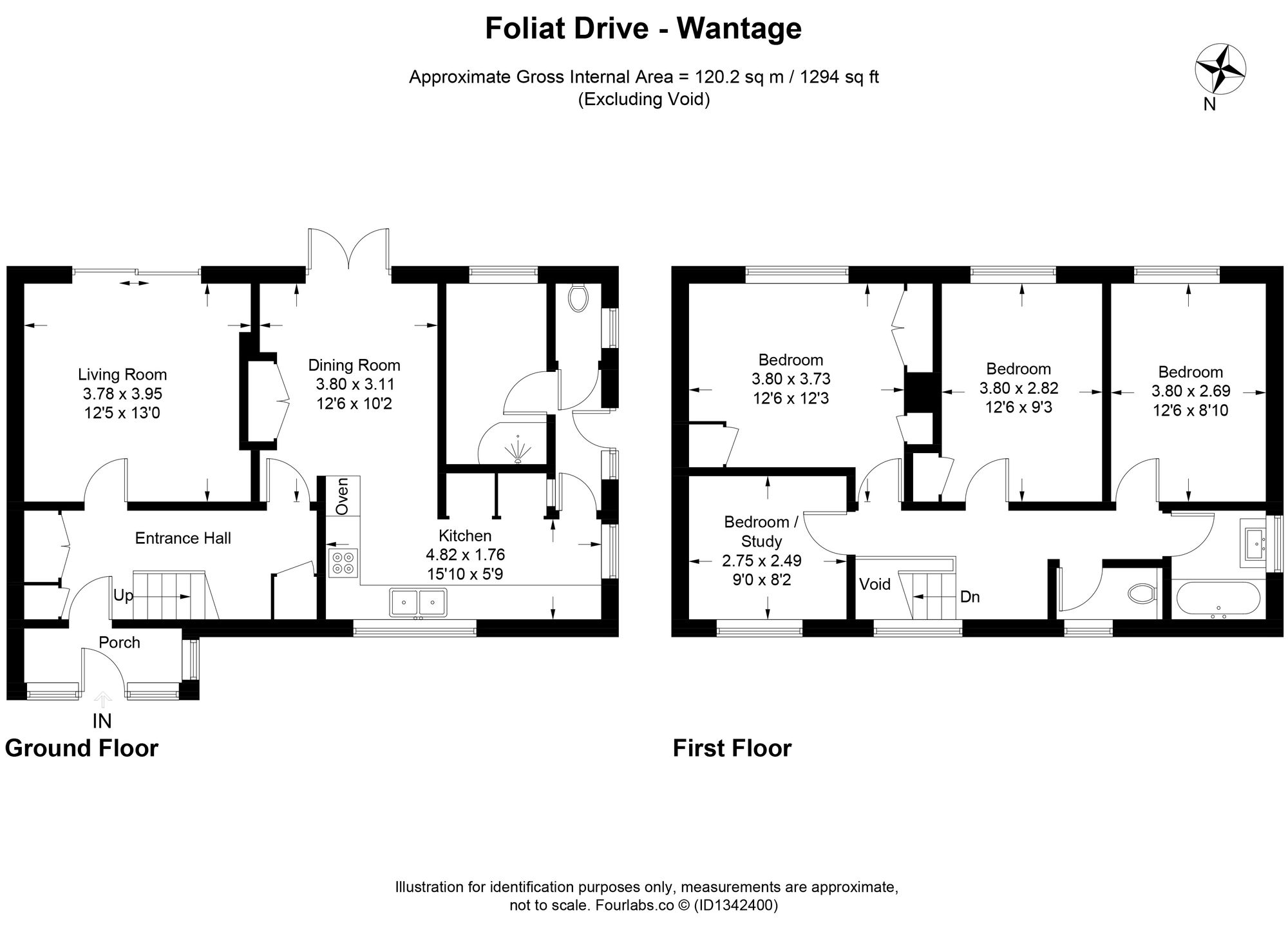 27 Foliat Drive, Wantage floorplan
