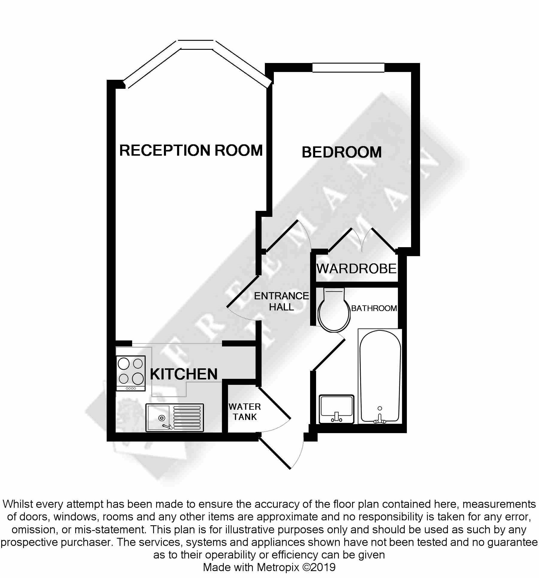 1 Bedrooms Flat to rent in High Street, Uckfield TN22