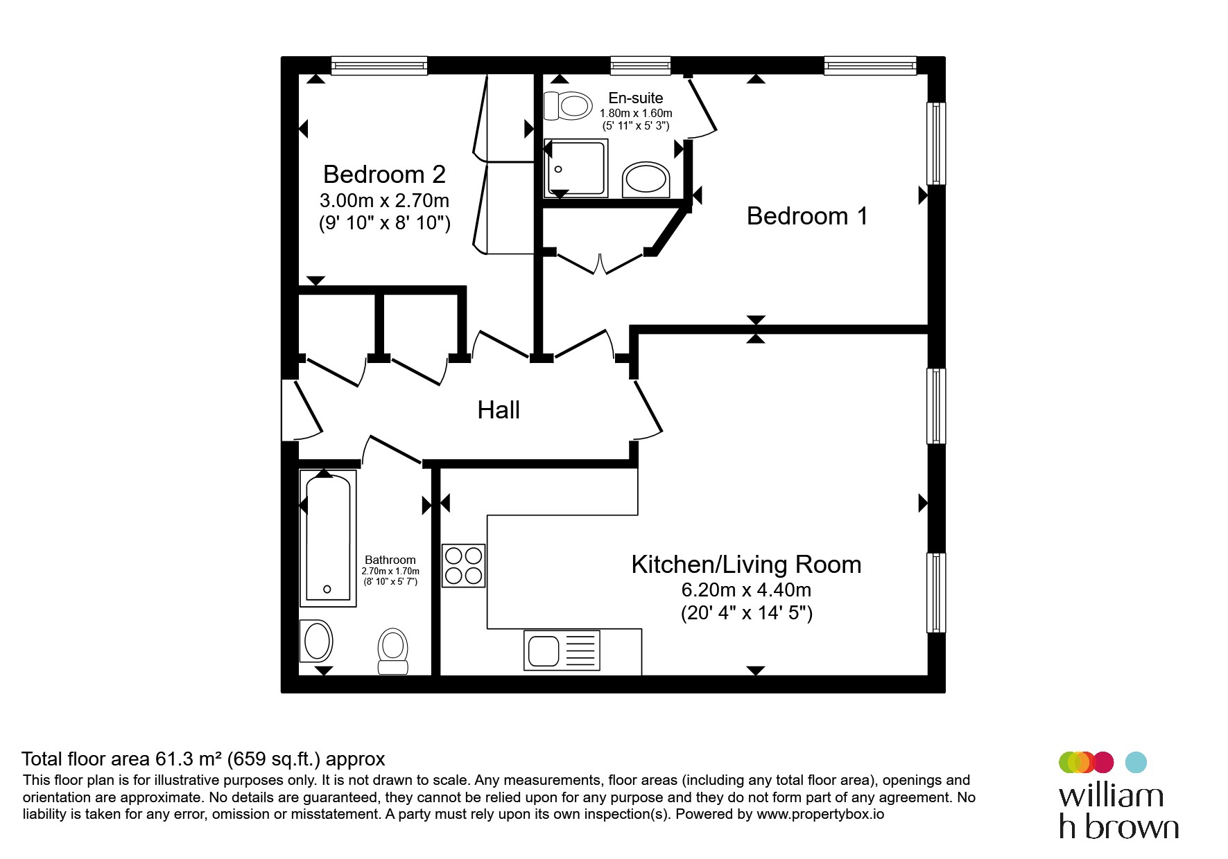 Apartment 5, Smedley House, 3, Smedley Close, North Walsham floorplan