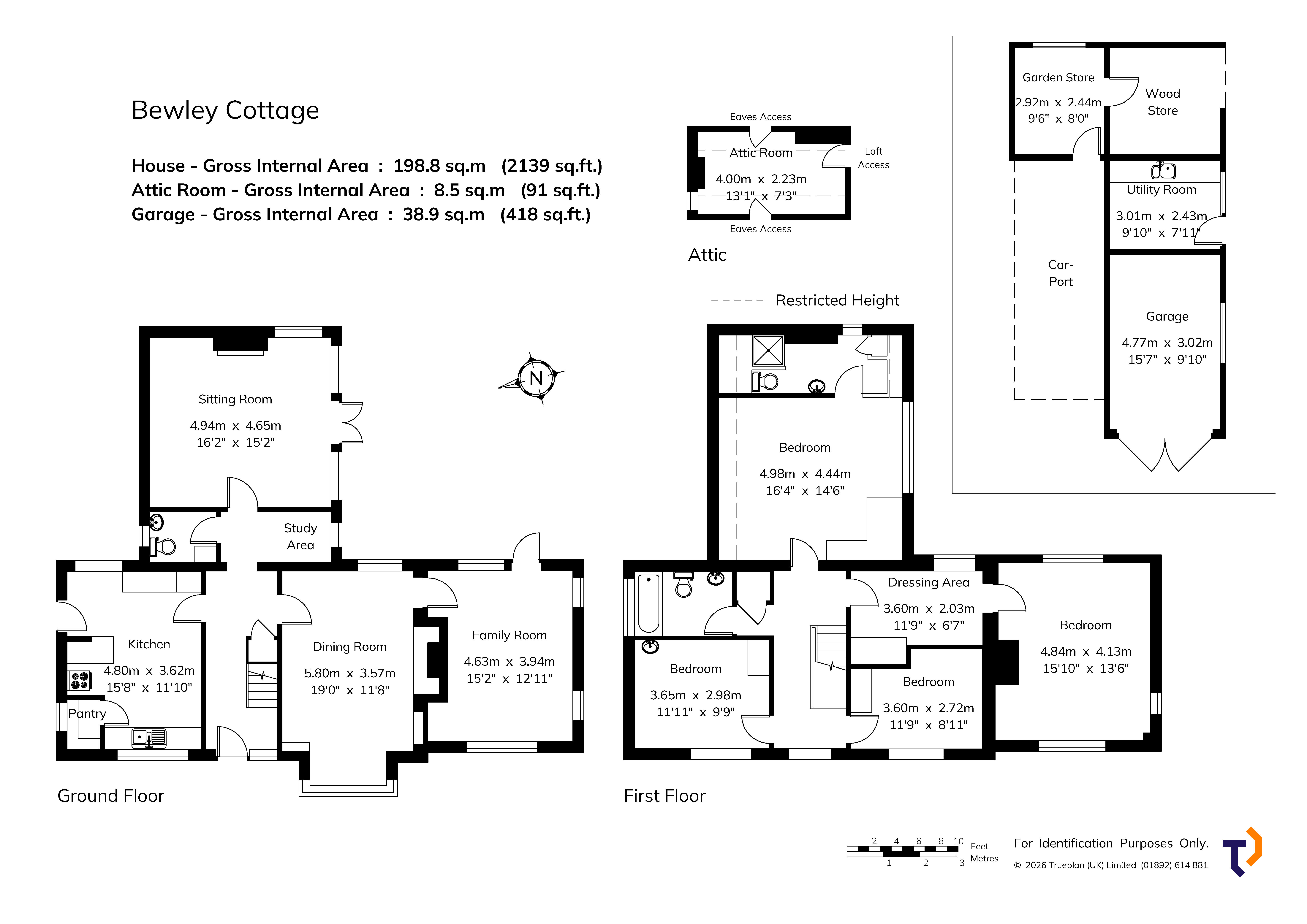 Bewley Cottage,, Ismays Road, Kent floorplan