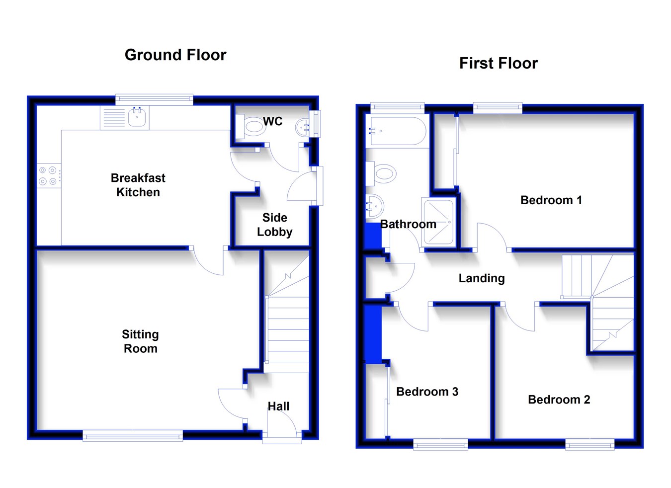 3 Bedrooms Semi-detached house for sale in Vigornia Avenue, Off Lansdowne Road, Worcester WR3