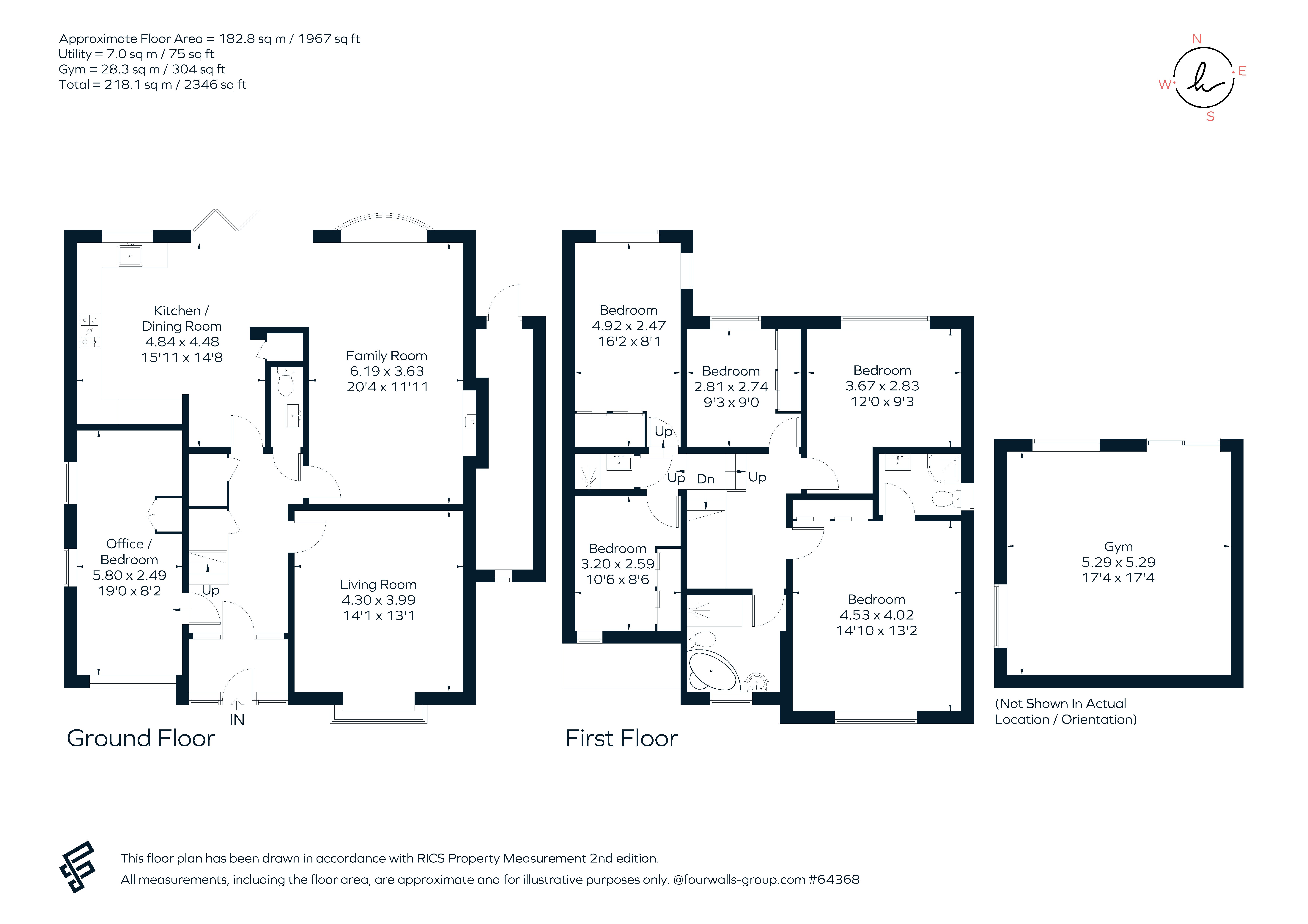 12, Court Avenue, Coulsdon floorplan