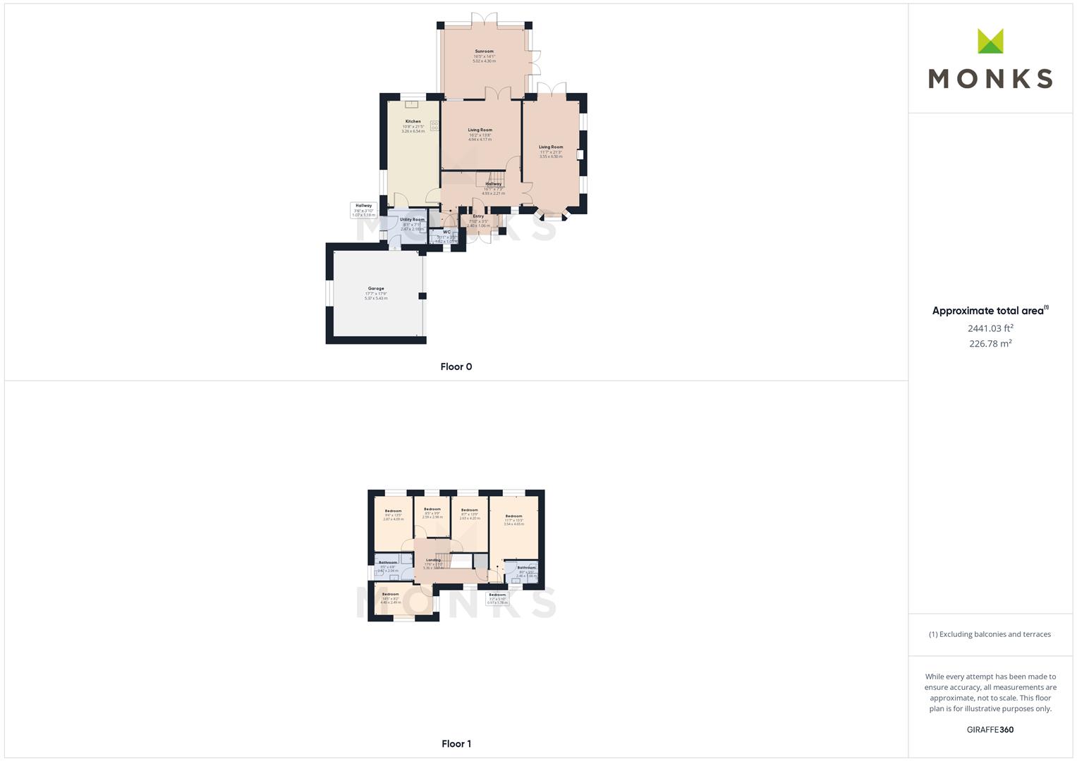 3, Bazeley Way, Wem floorplan
