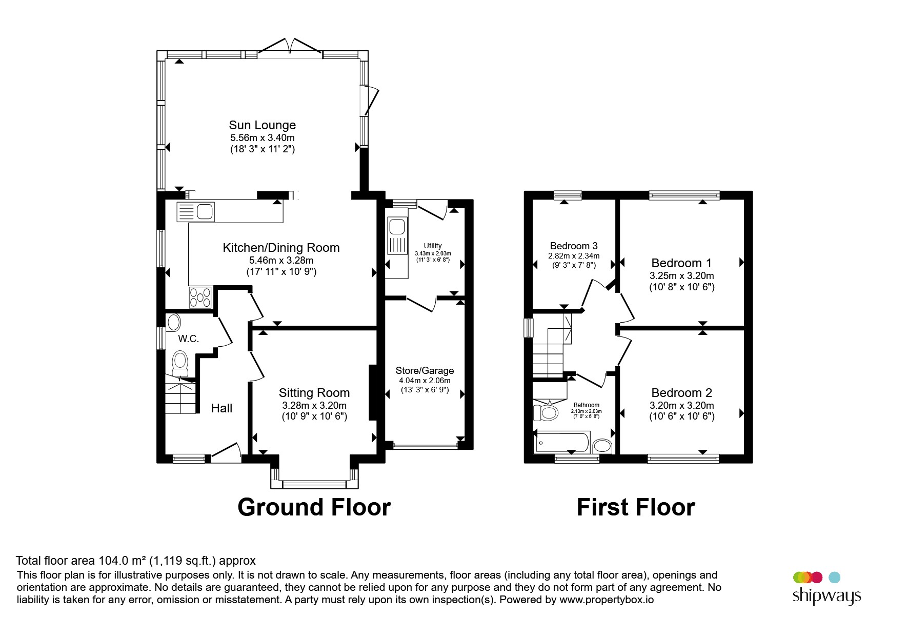 31, James Road, Kidderminster floorplan