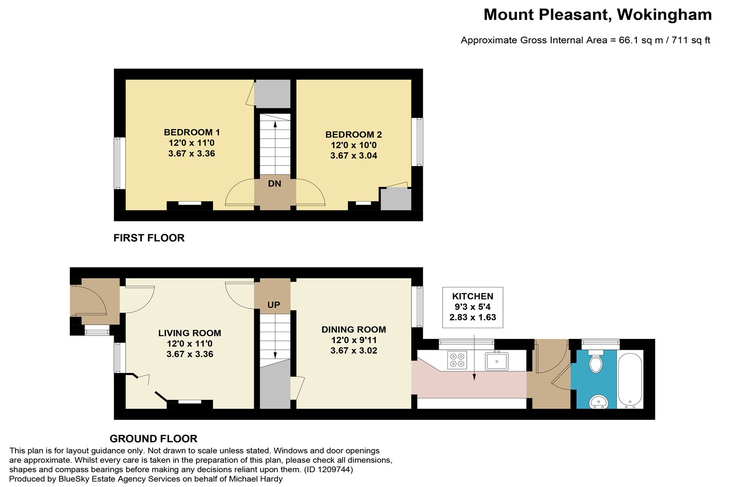 20 Mount Pleasant, Wokingham floorplan