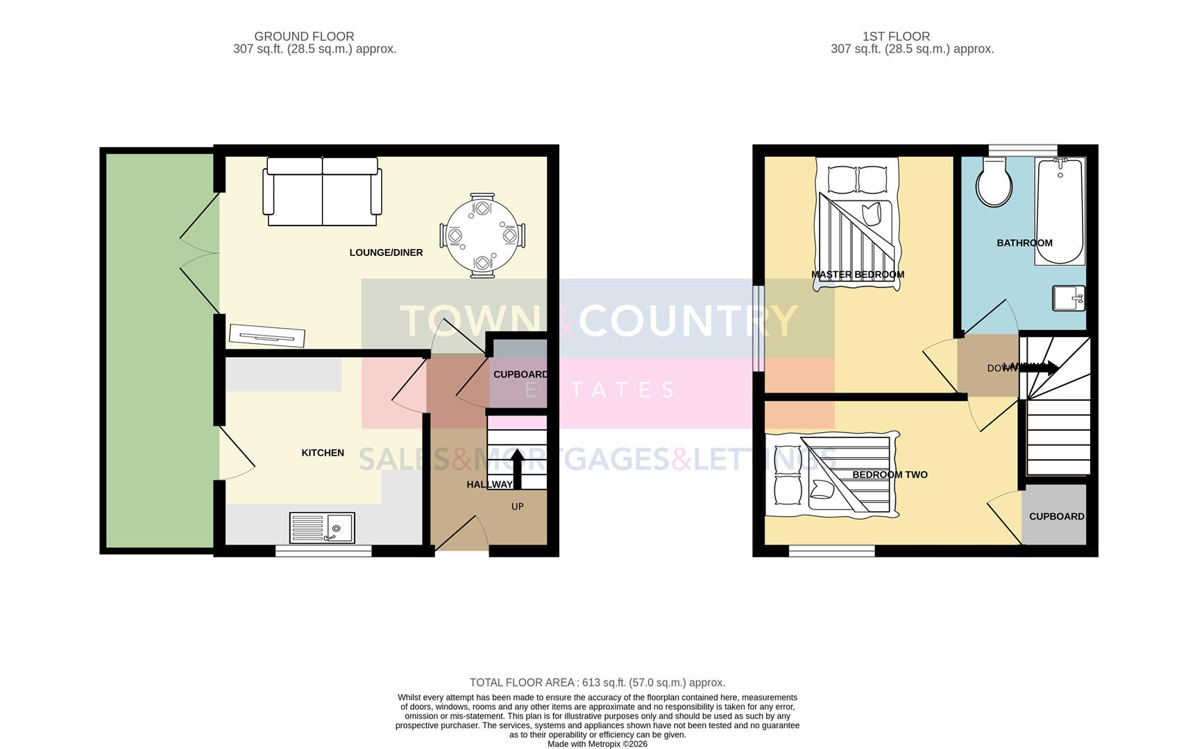 127, College Road, Trowbridge floorplan
