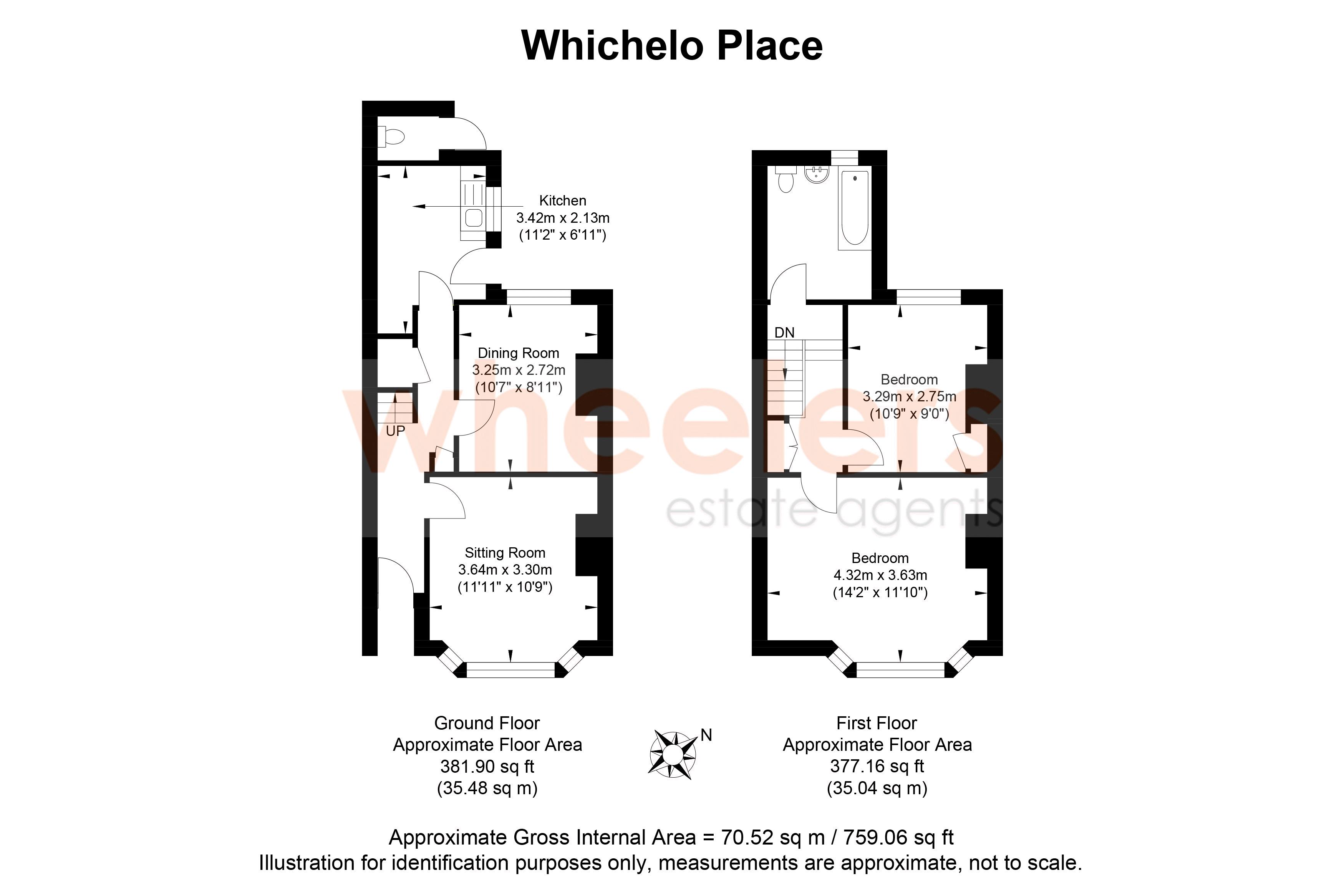66, Whichelo Place, Brighton floorplan