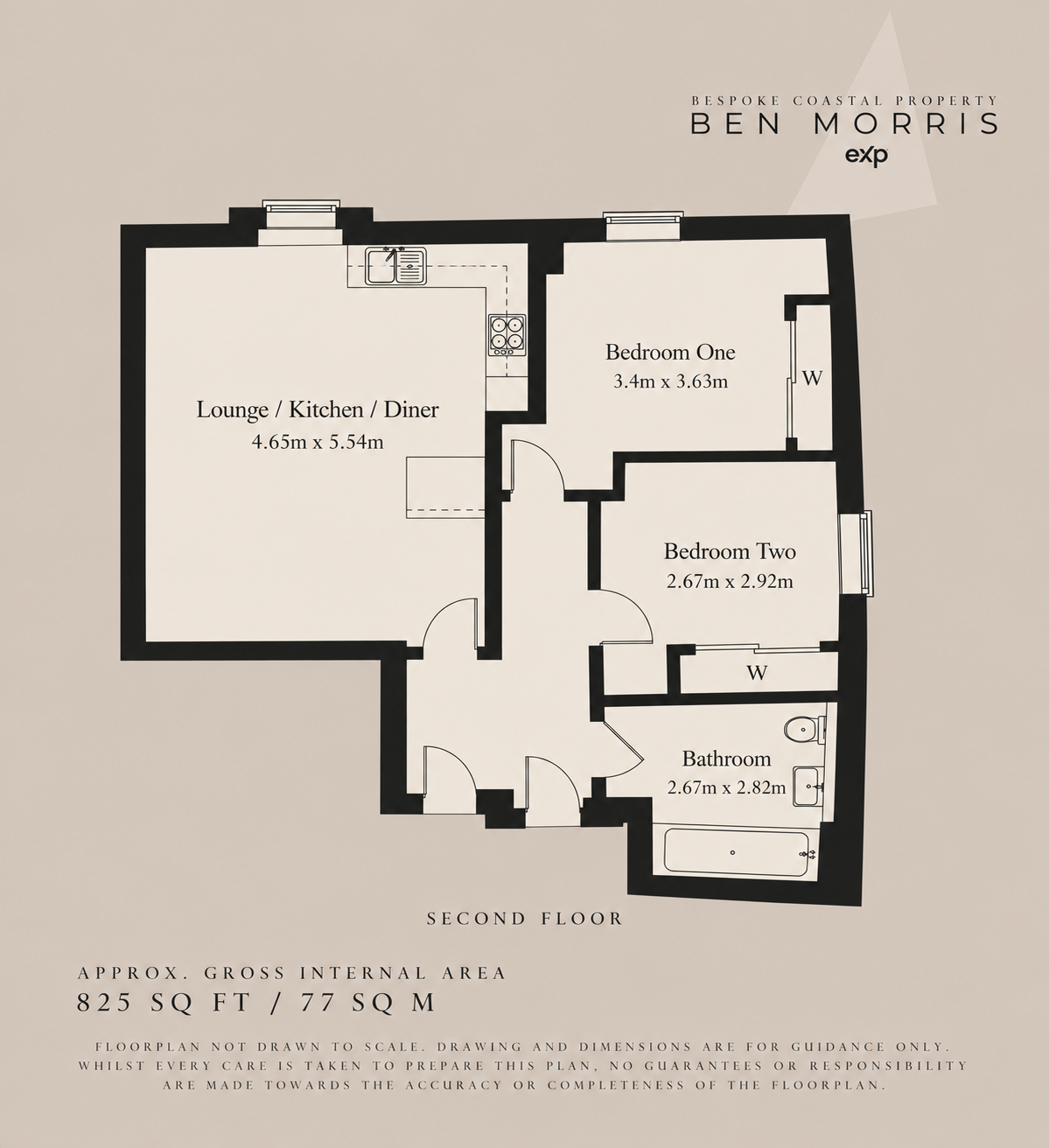 2,Flat 7, Millers Hill, Ramsgate floorplan