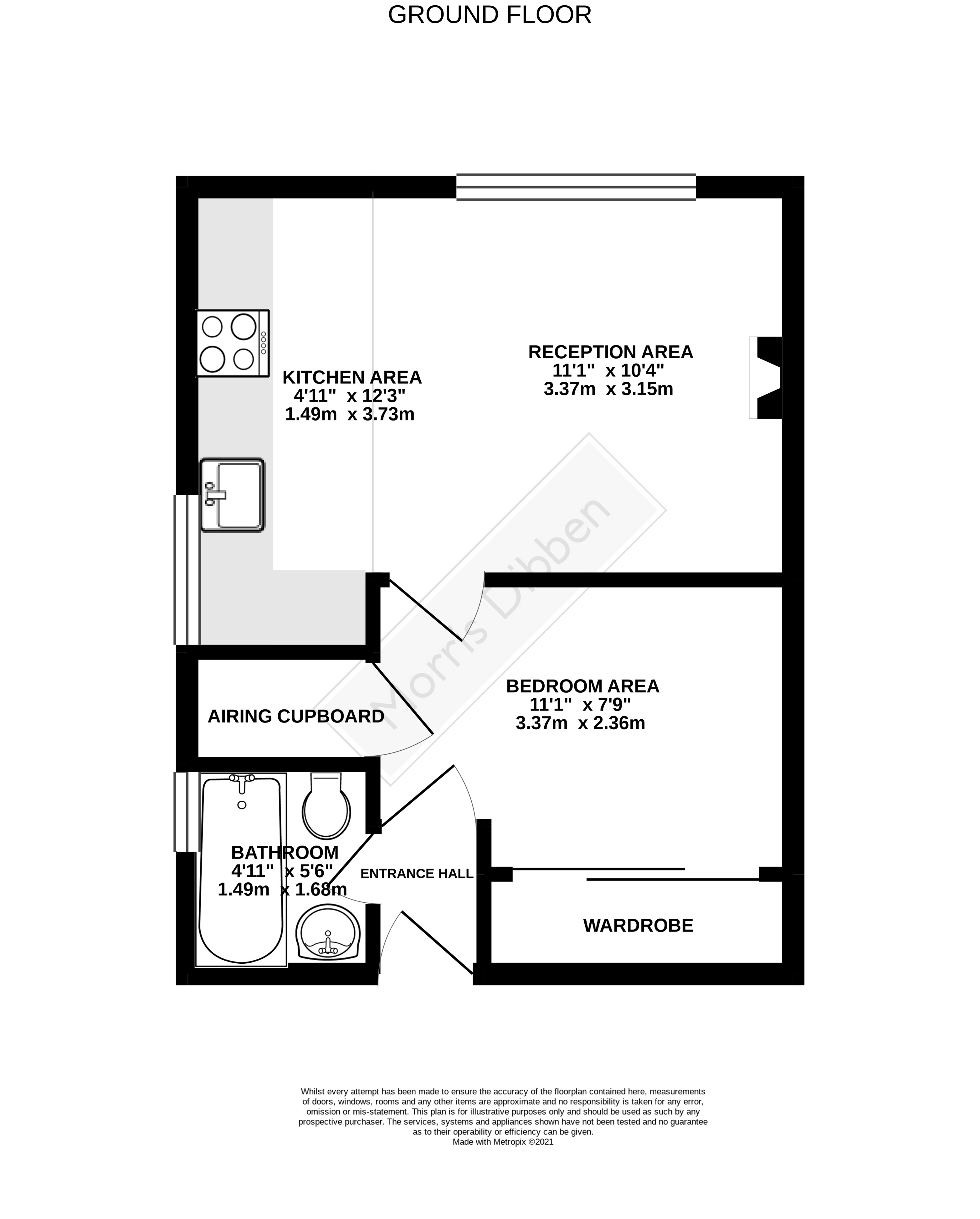 Flat 12, Romsey floorplan