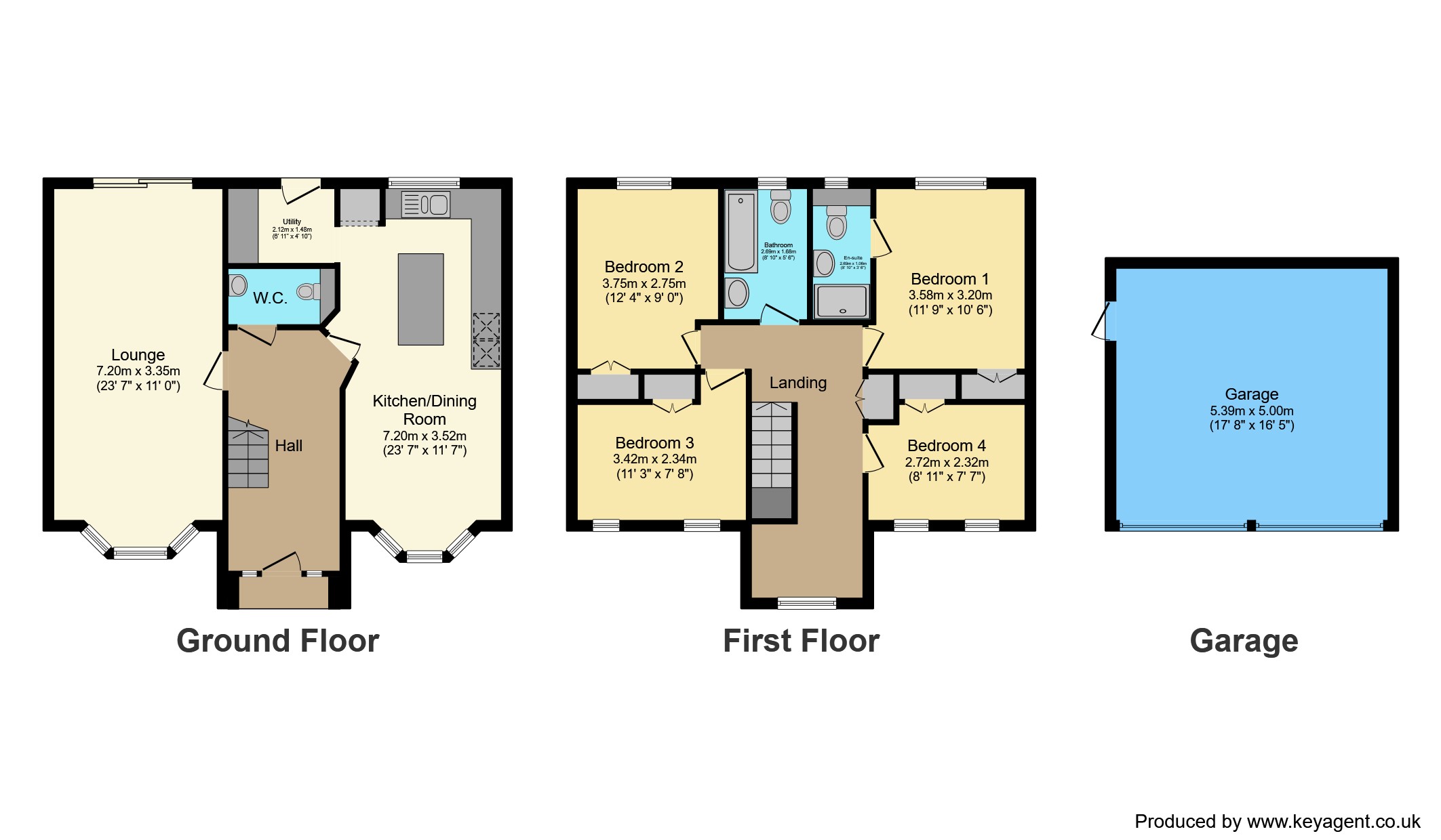 Kingfisher Road, Mansfield, Nottinghamshire NG19, 4 bedroom detached