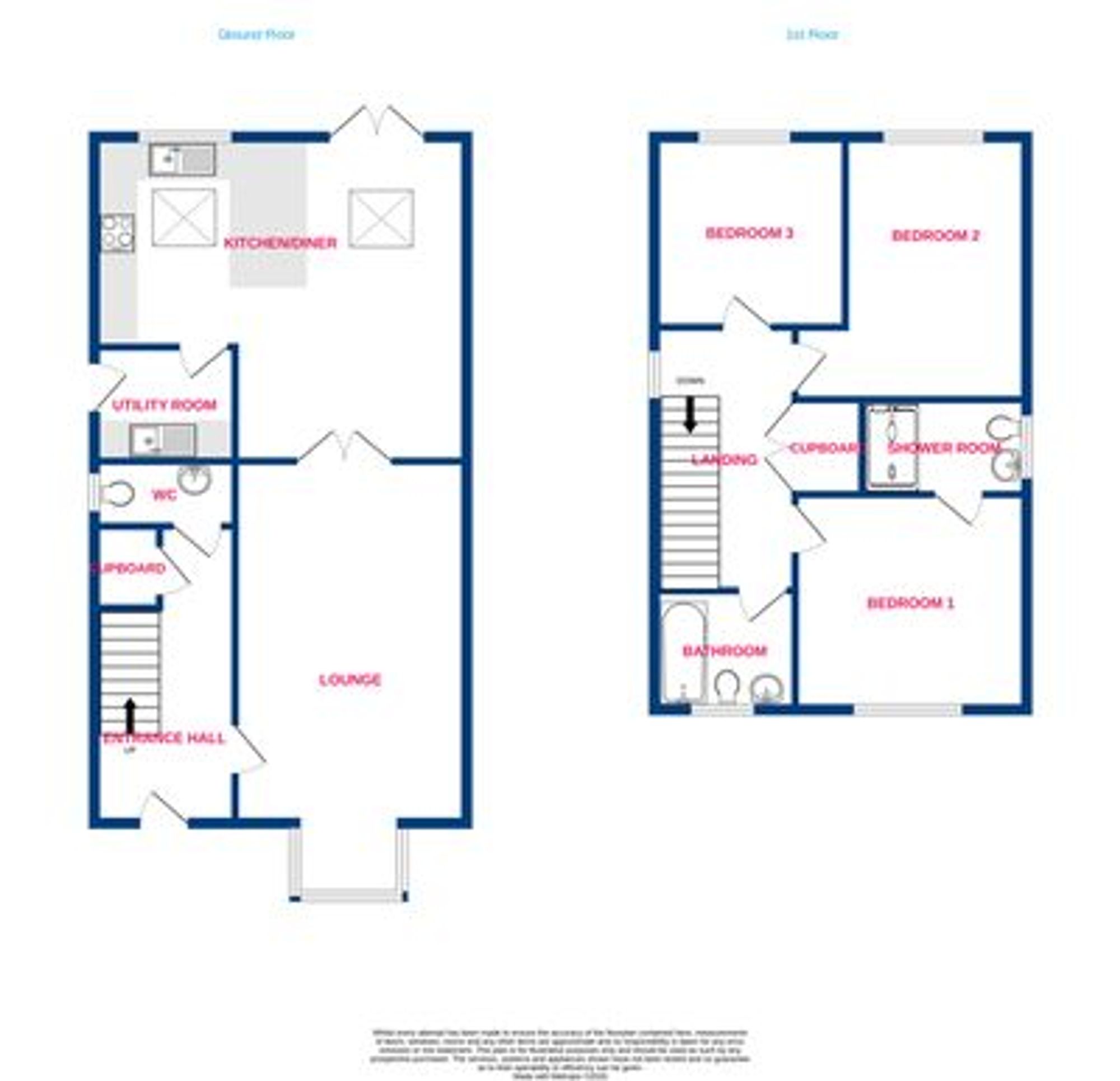 13 New Century Road, Basildon floorplan
