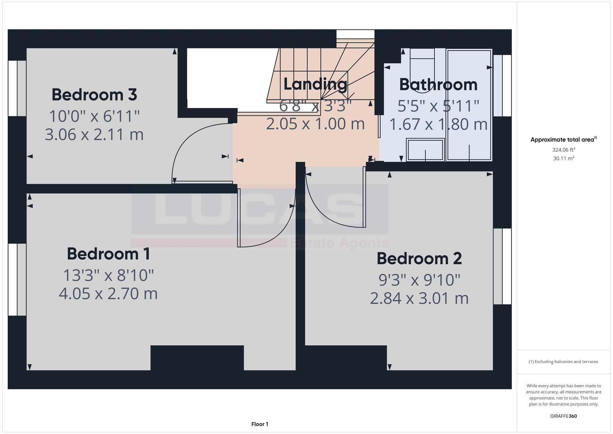 9, Bron Fedw, Menai Bridge floorplan