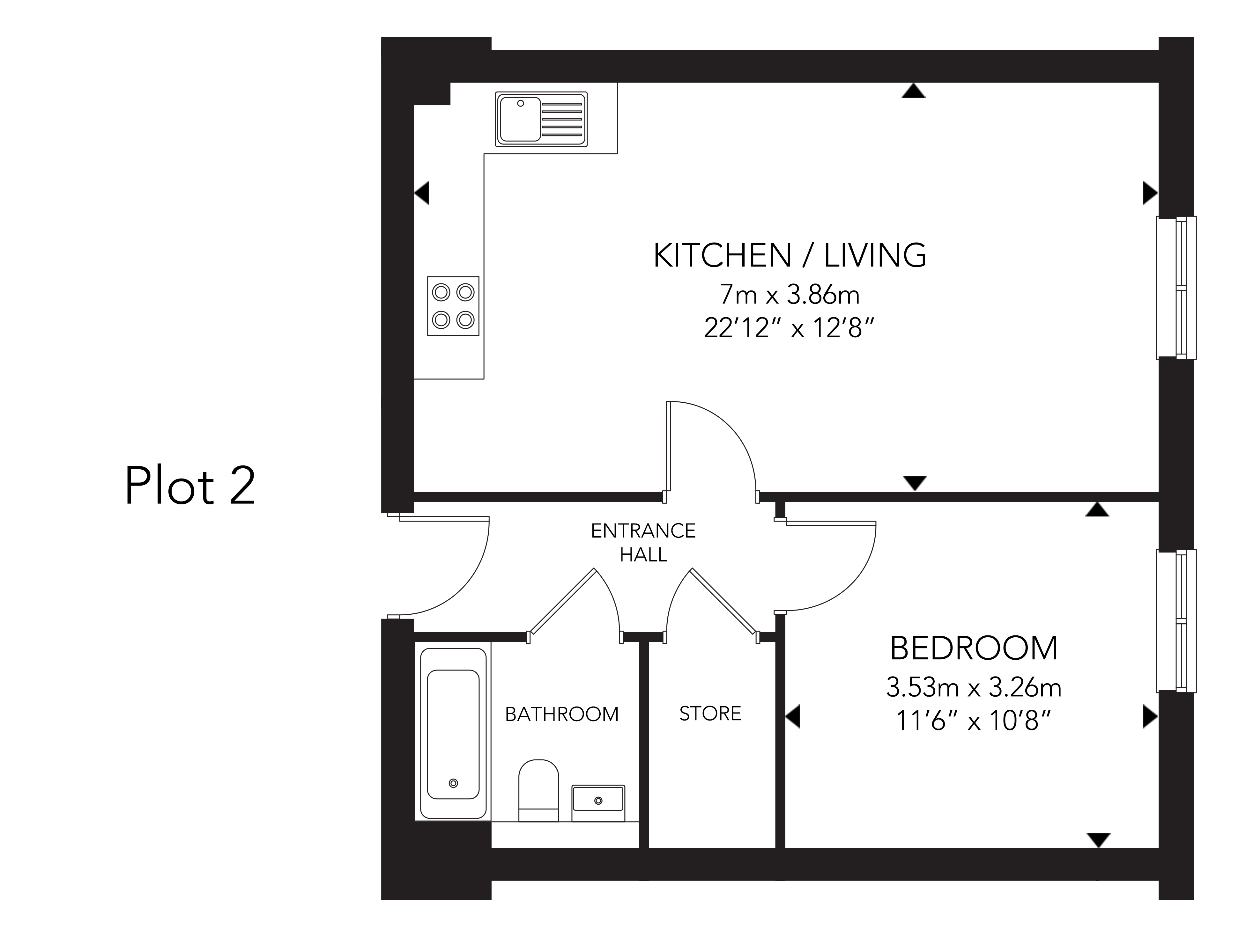 Plot 4, Blackhall Meadow, Loxwood floorplan
