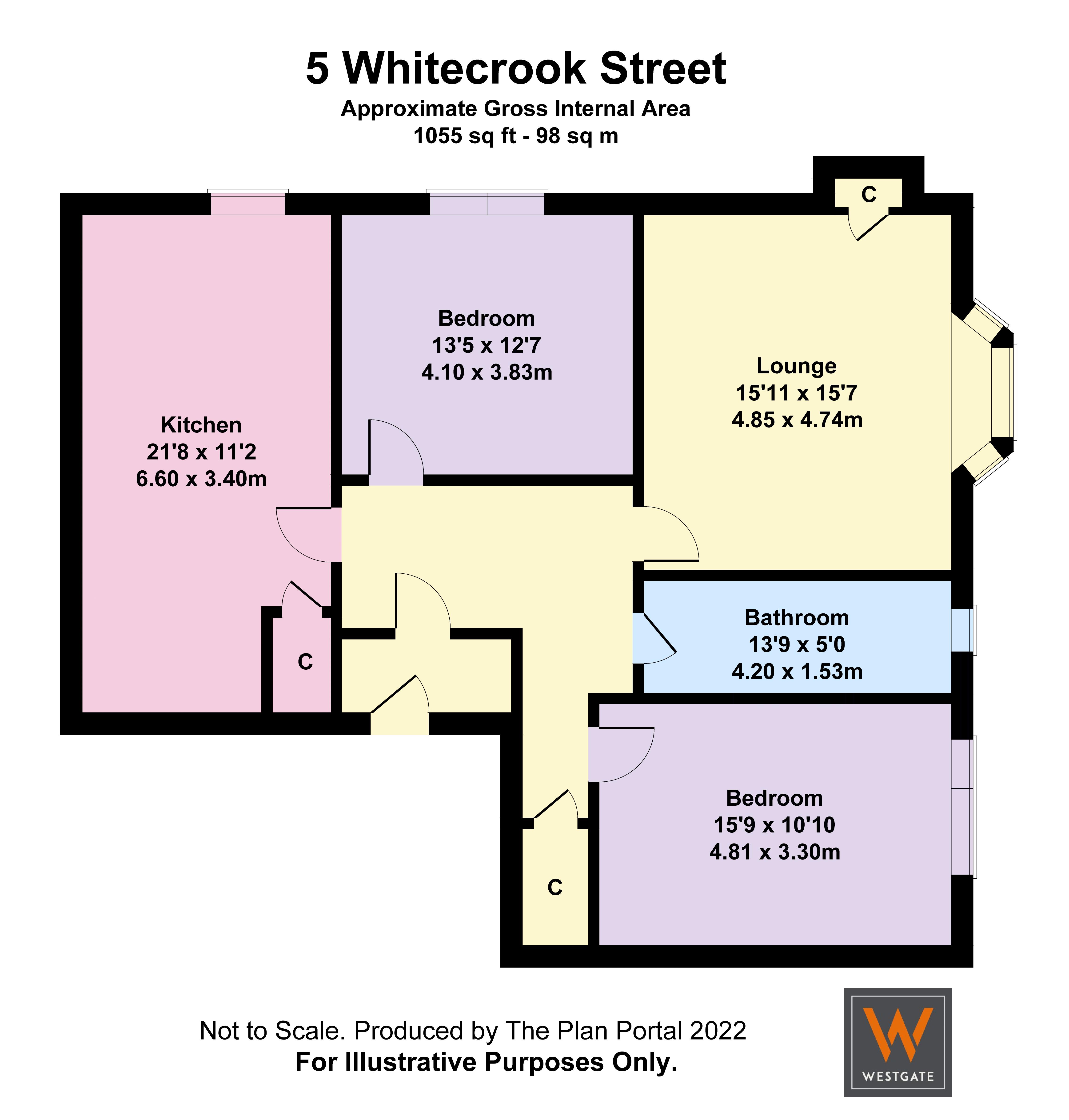 Whitecrook Street, Clydebank G81, 2 bedroom flat for sale 62829778 PrimeLocation