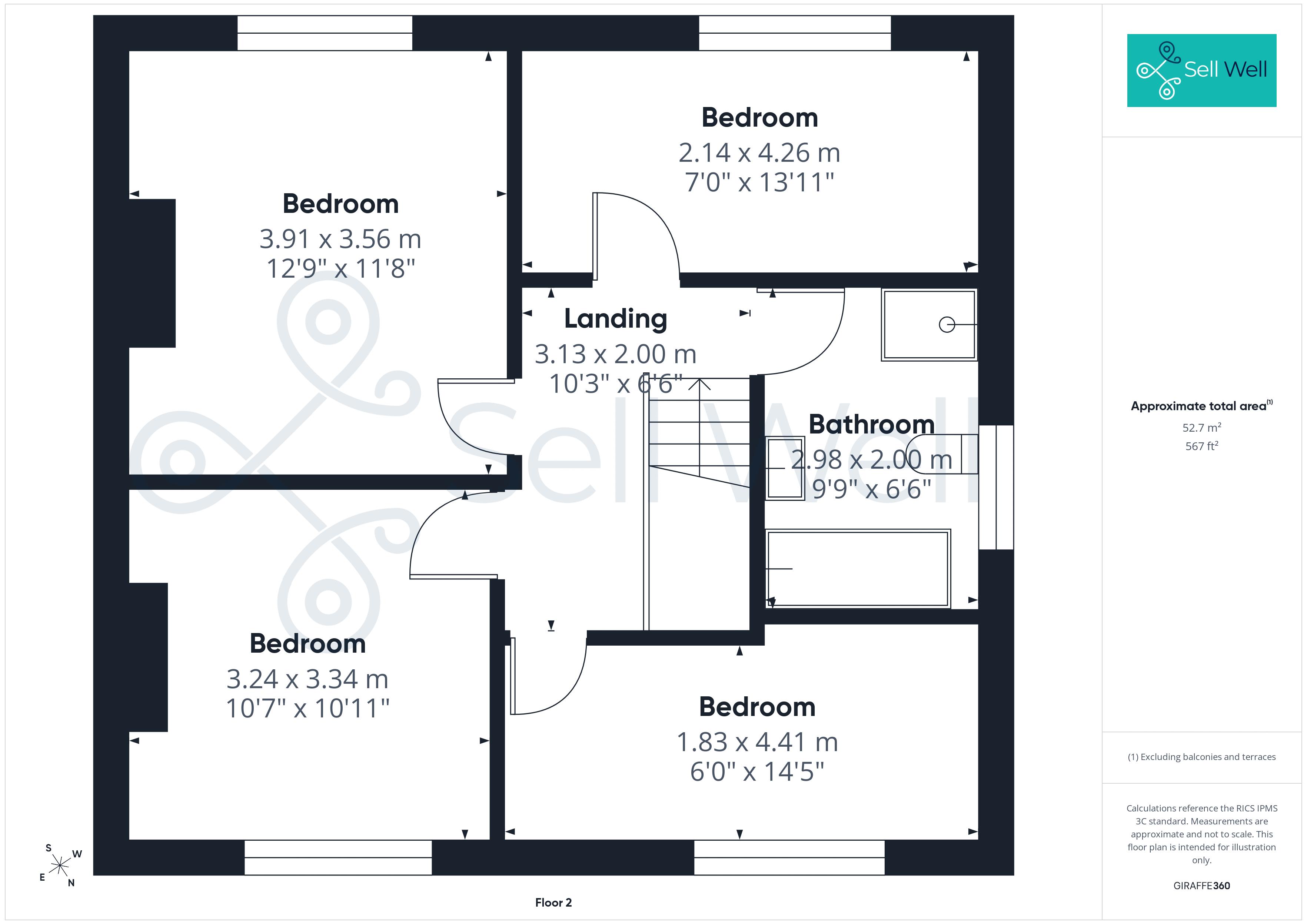 20, Lumber Lane, Manchester floorplan