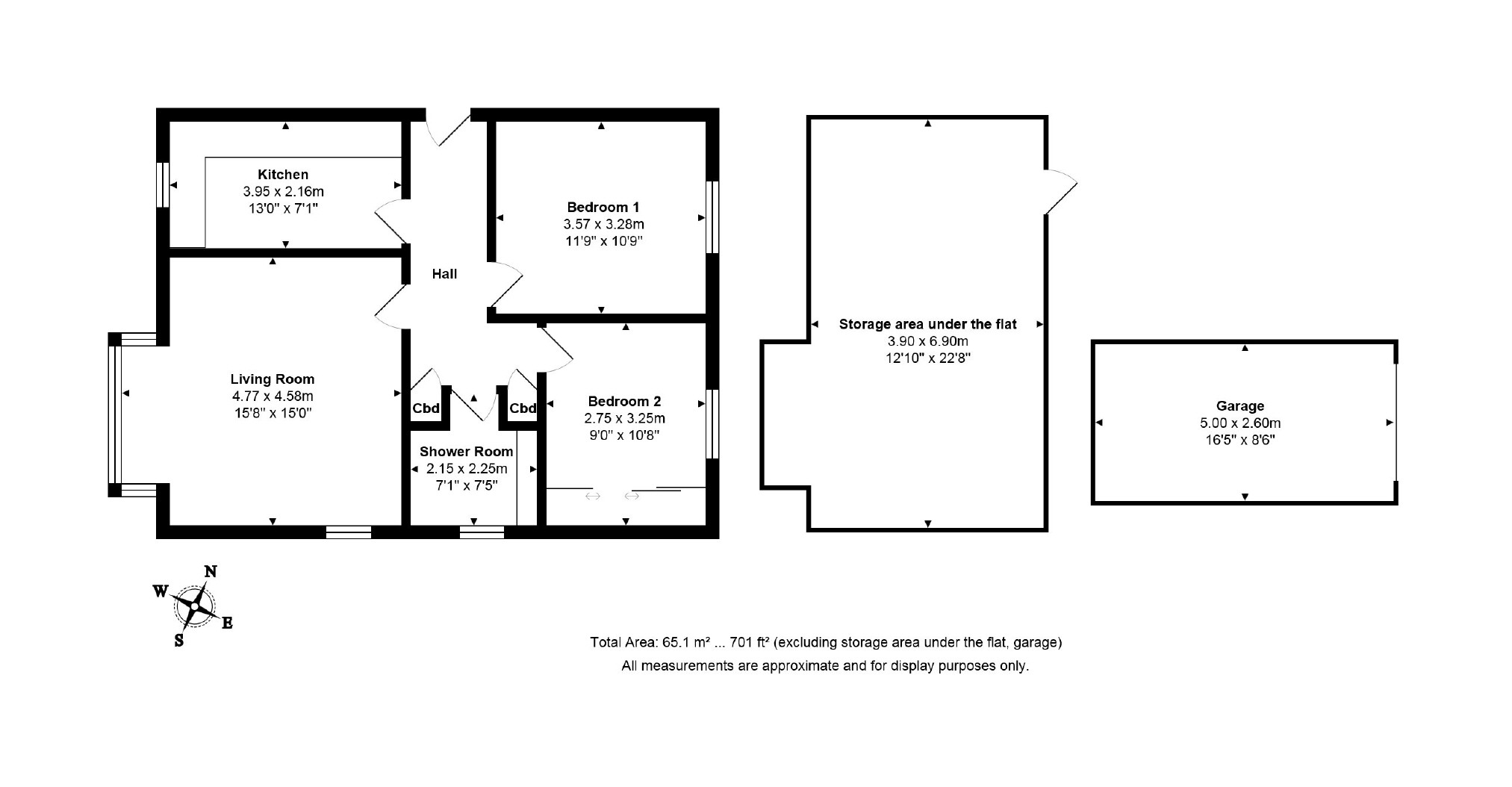 2 Bedrooms Flat for sale in West End Avenue, Harrogate, North Yorkshire HG2