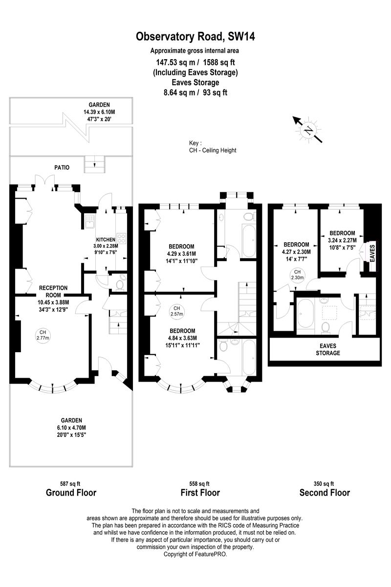 4 Bedrooms Terraced house for sale in Observatory Road, London SW14