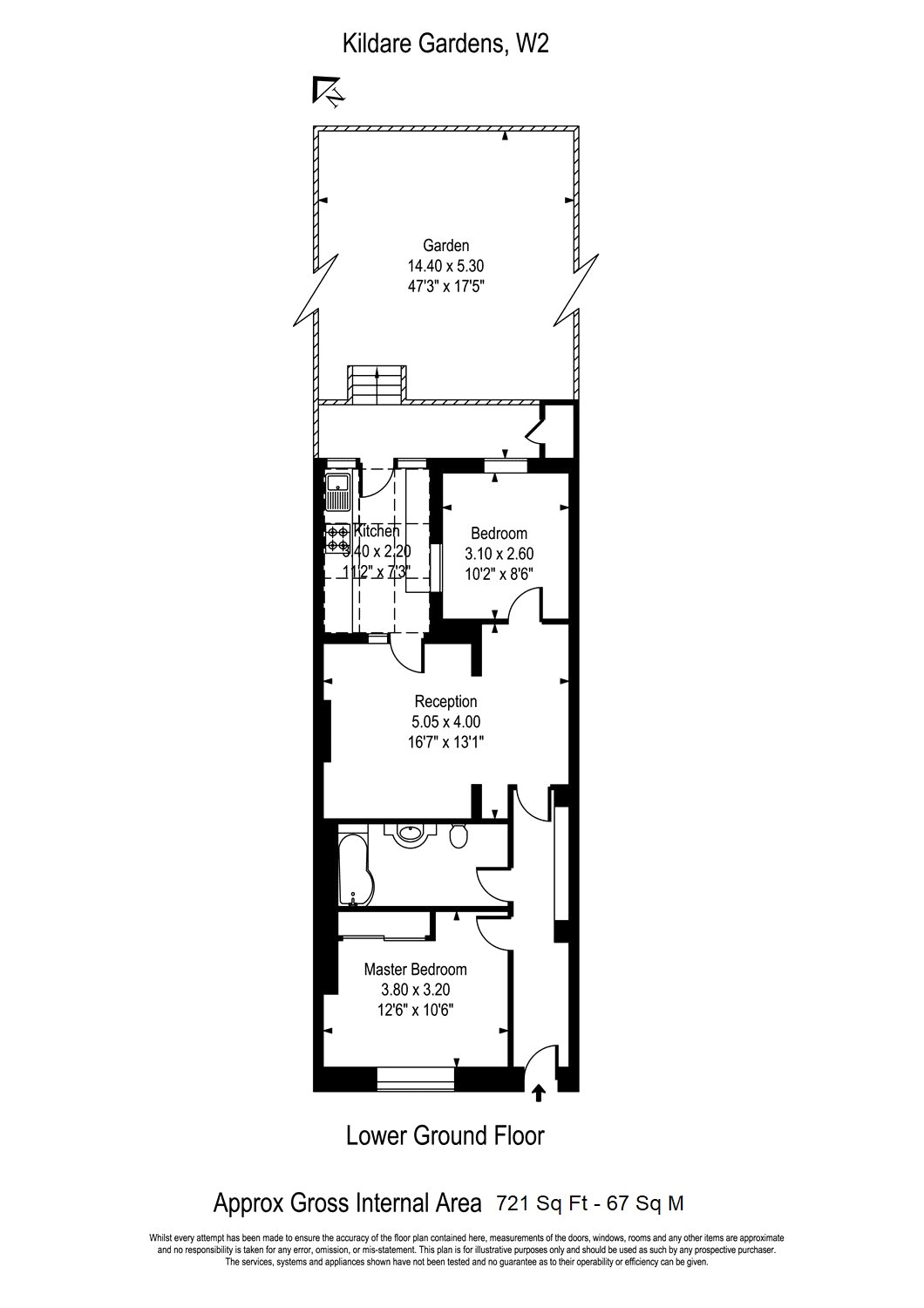 2 Bedrooms Flat for sale in Kildare Gardens, Bayswater, London W2