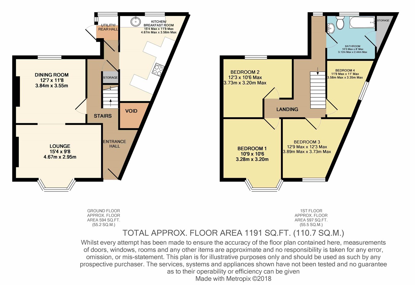 4 Bedrooms End terrace house for sale in Capel Street, Bargoed CF81