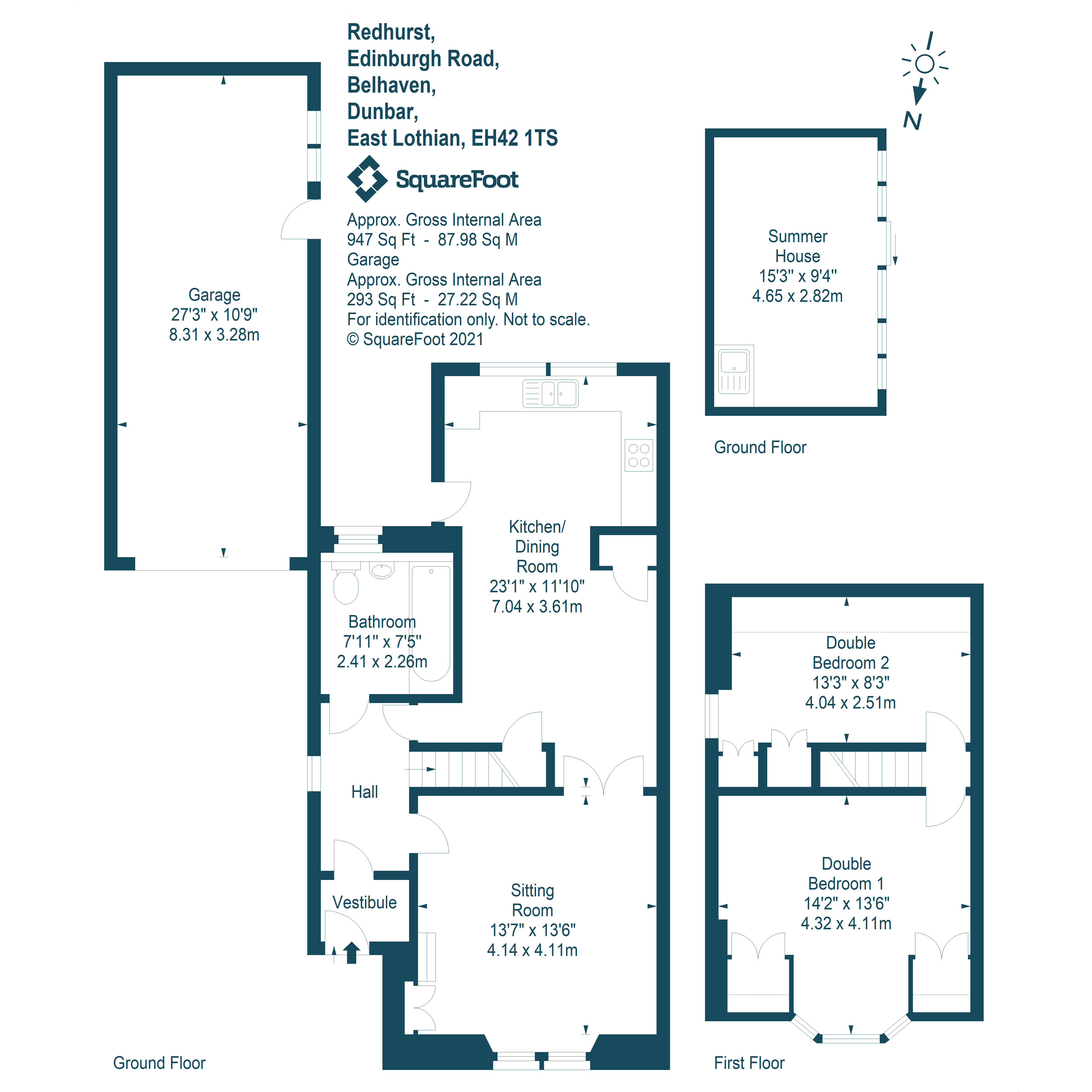 Redhurst, Edinburgh Road, Dunbar floorplan