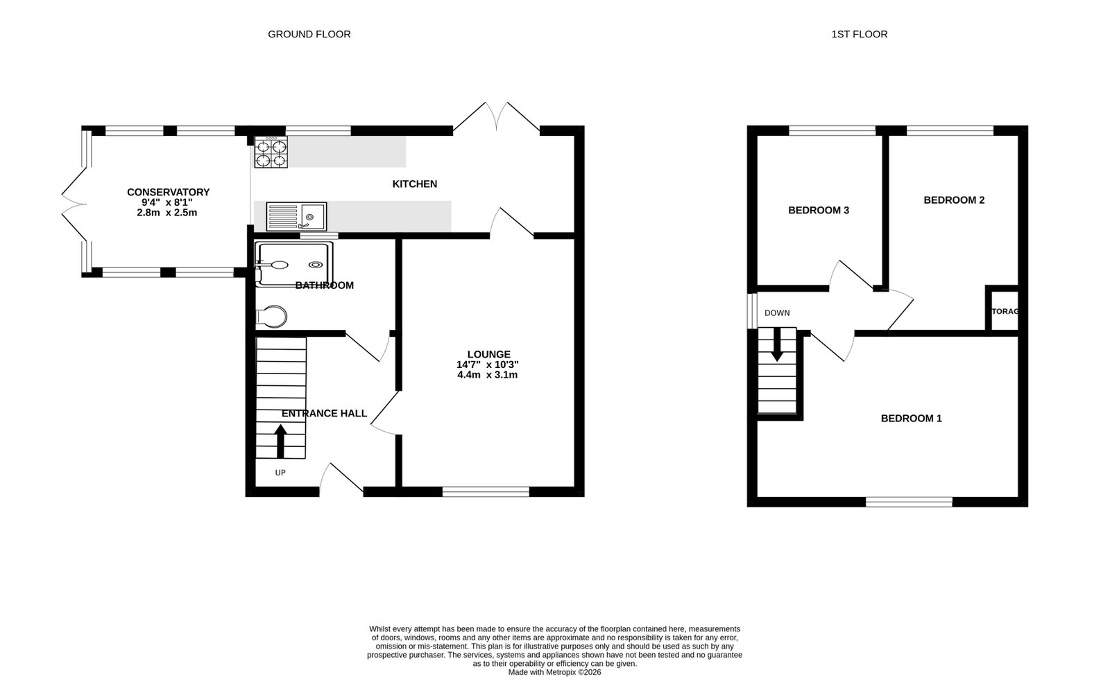 14, Y Gorlan, Swansea floorplan