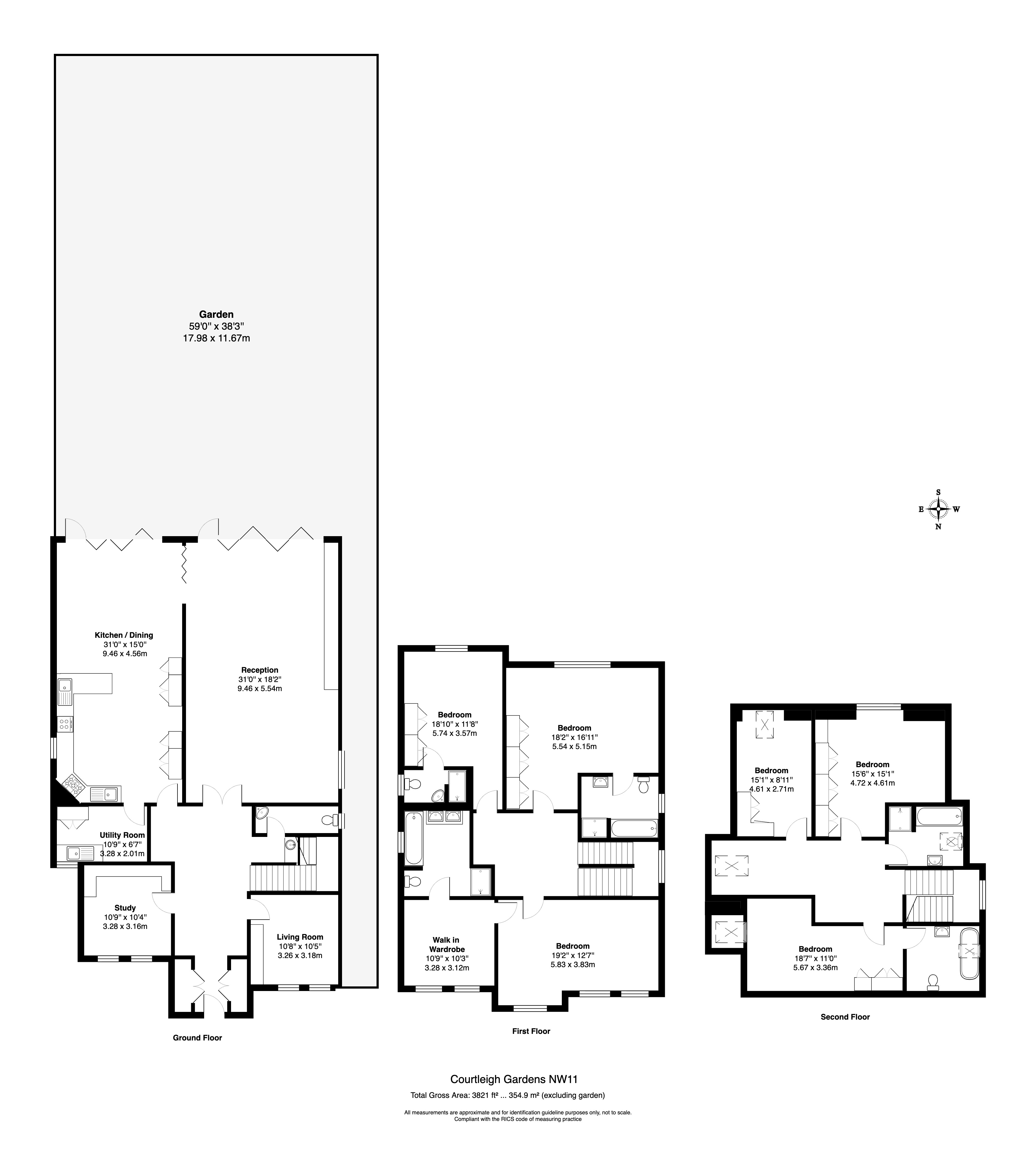20, Courtleigh Gardens, London floorplan