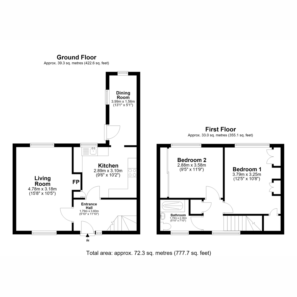 Wardour Close, Macclesfield floorplan