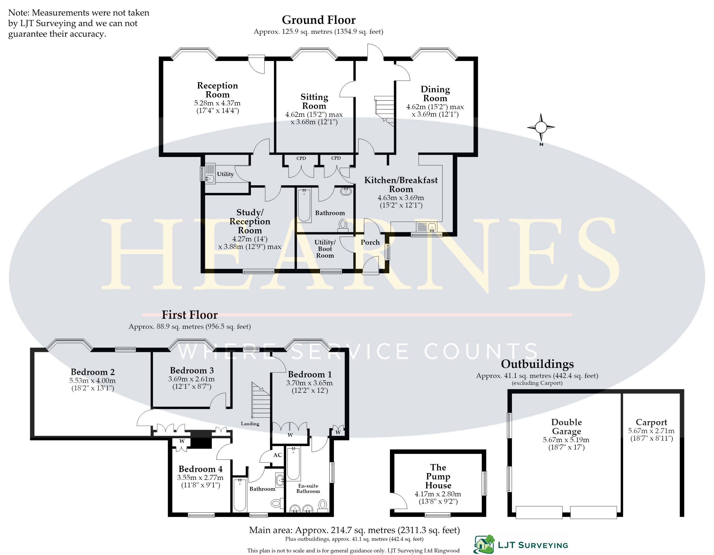 1, Byron Road, Wimborne floorplan