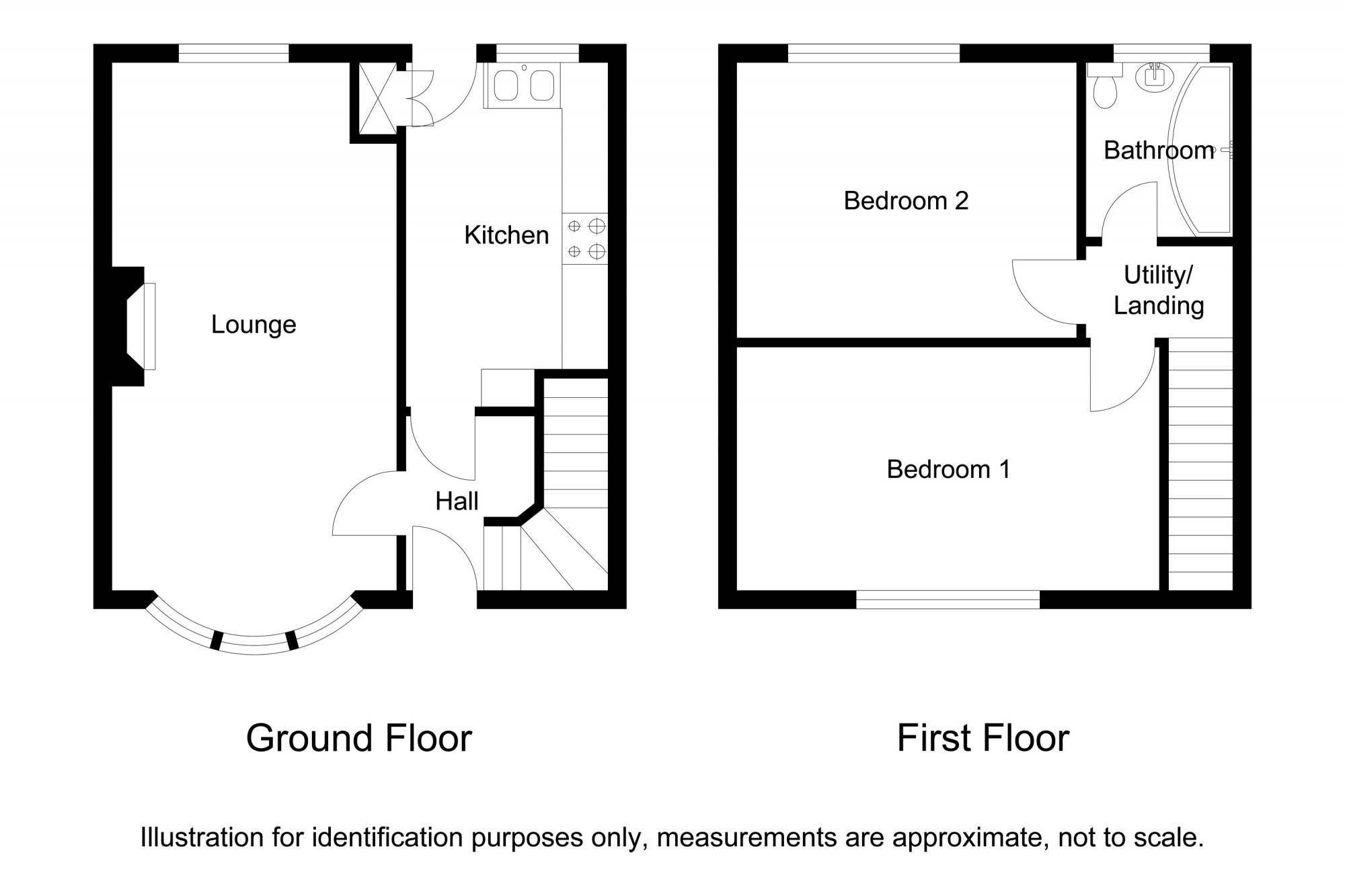 2 Bedrooms End terrace house for sale in Viewfield, Airdrie ML6